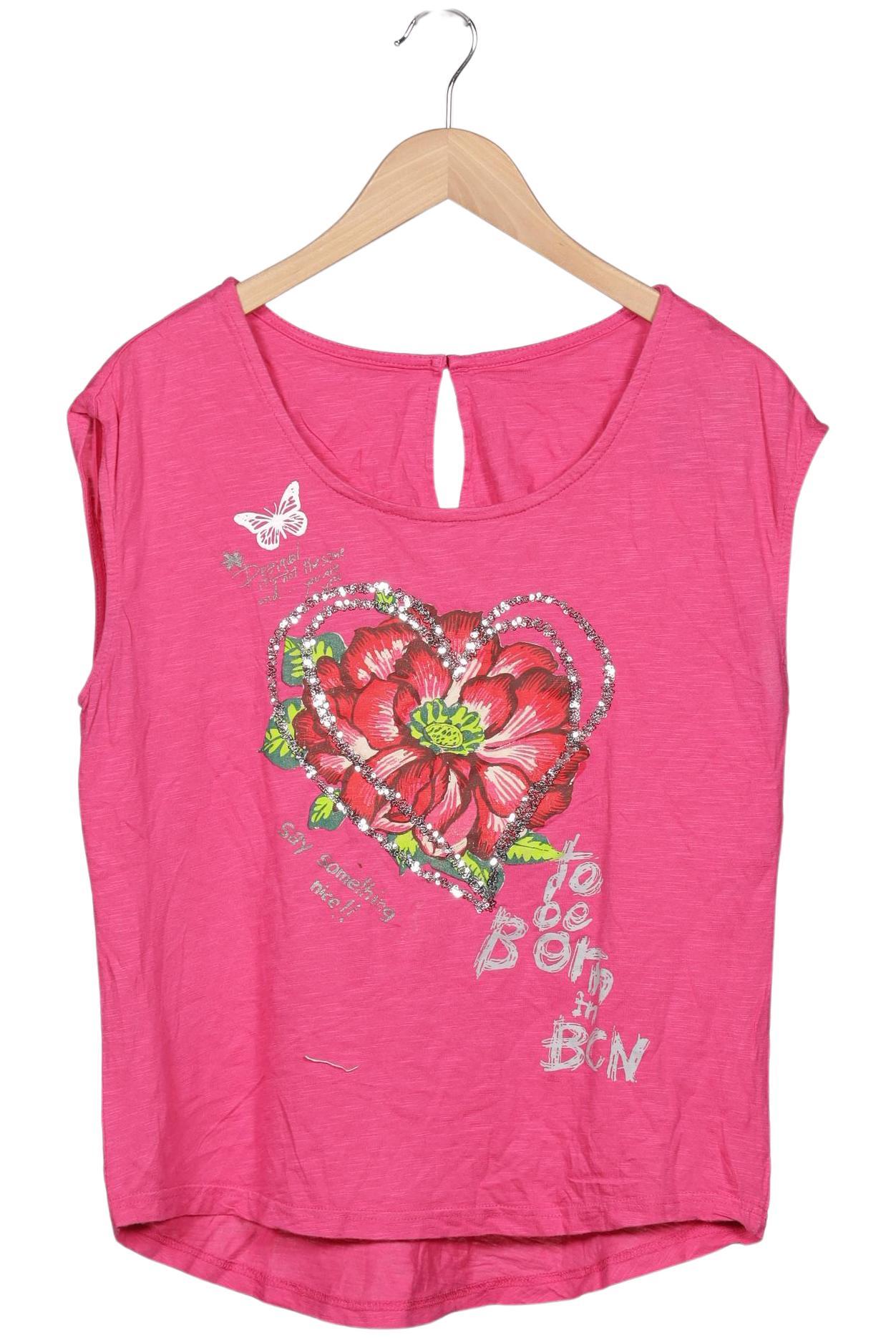 

Desigual Damen T-Shirt, pink, Gr. 38