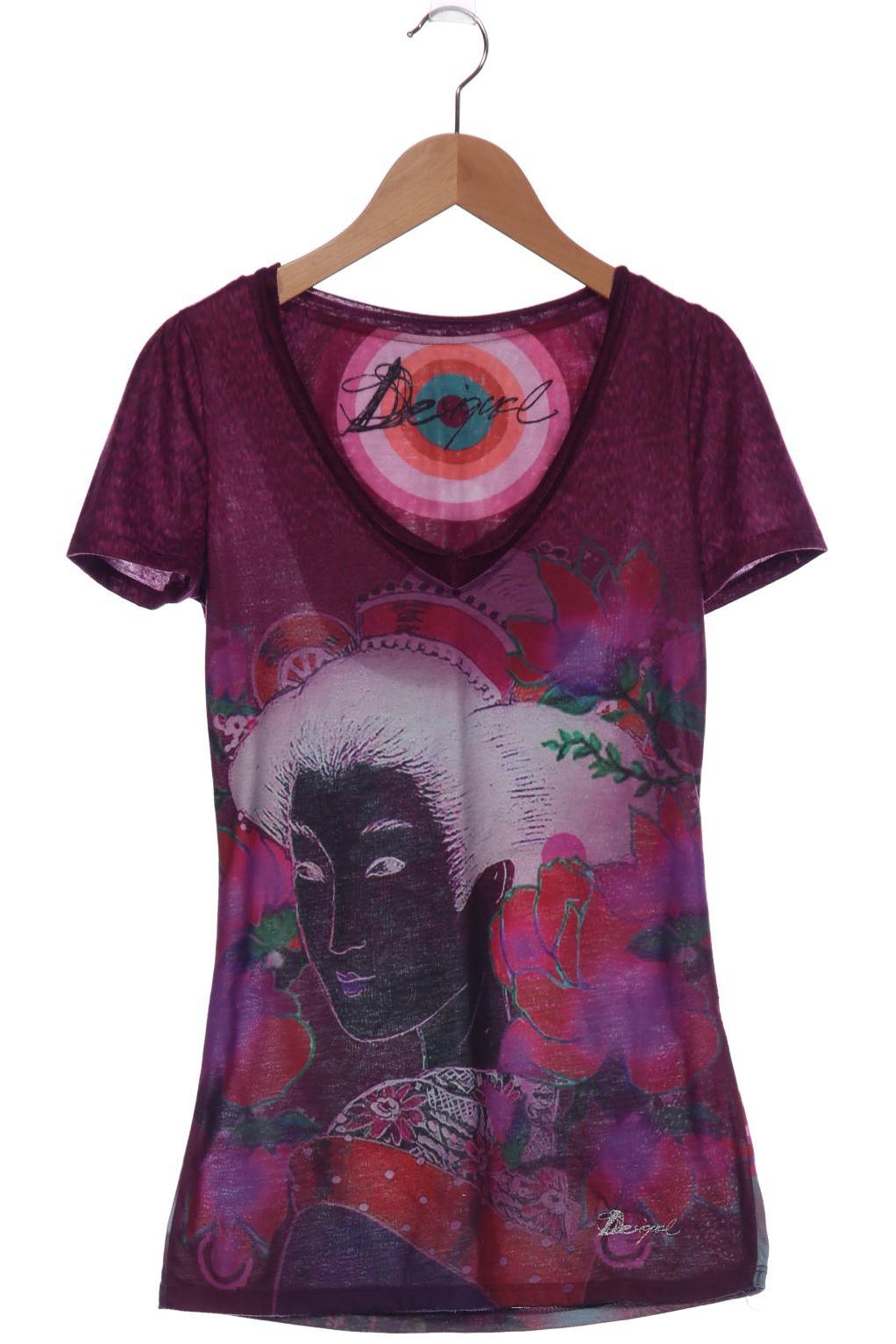 

Desigual Damen T-Shirt, pink