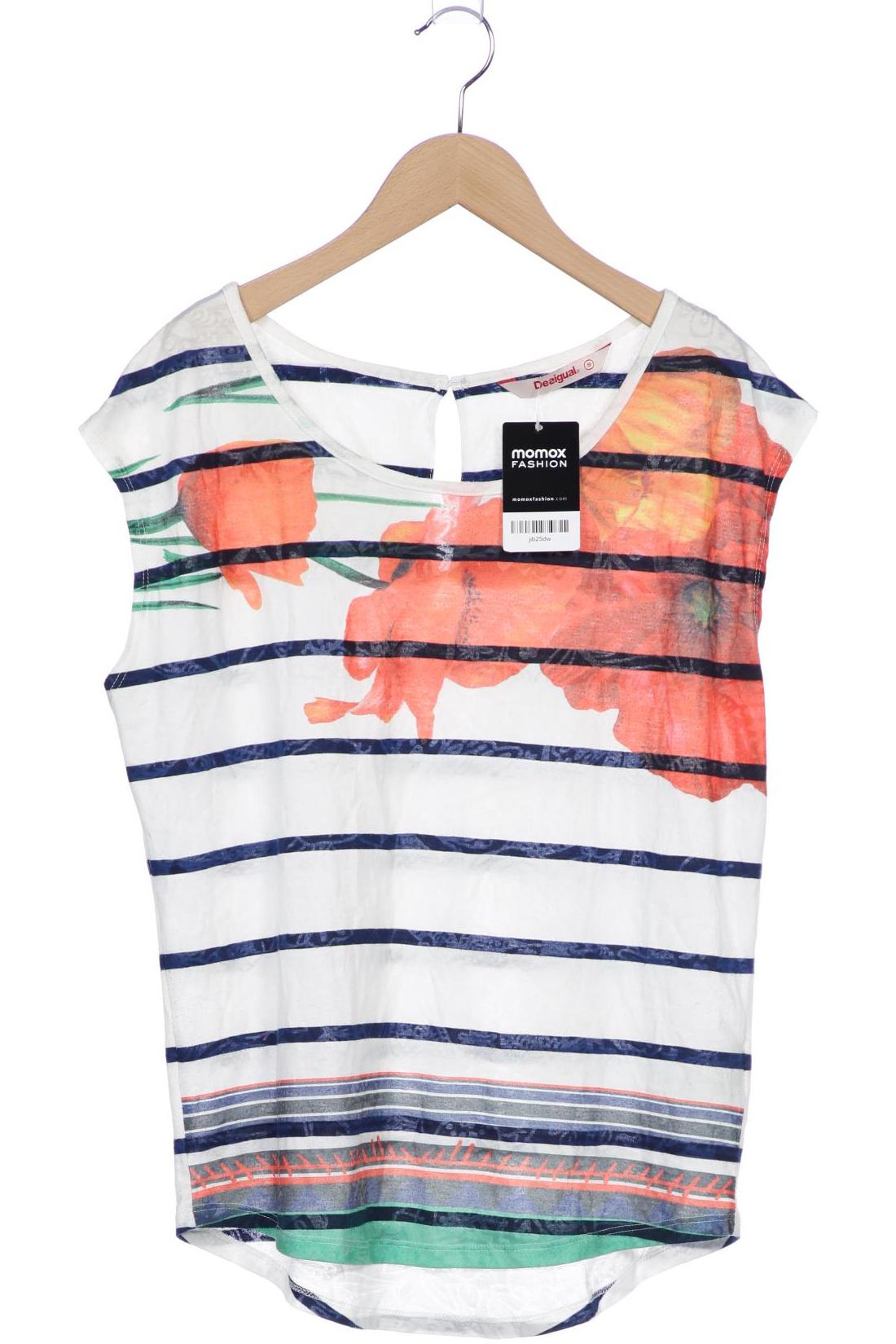 

Desigual Damen T-Shirt, weiß, Gr. 36