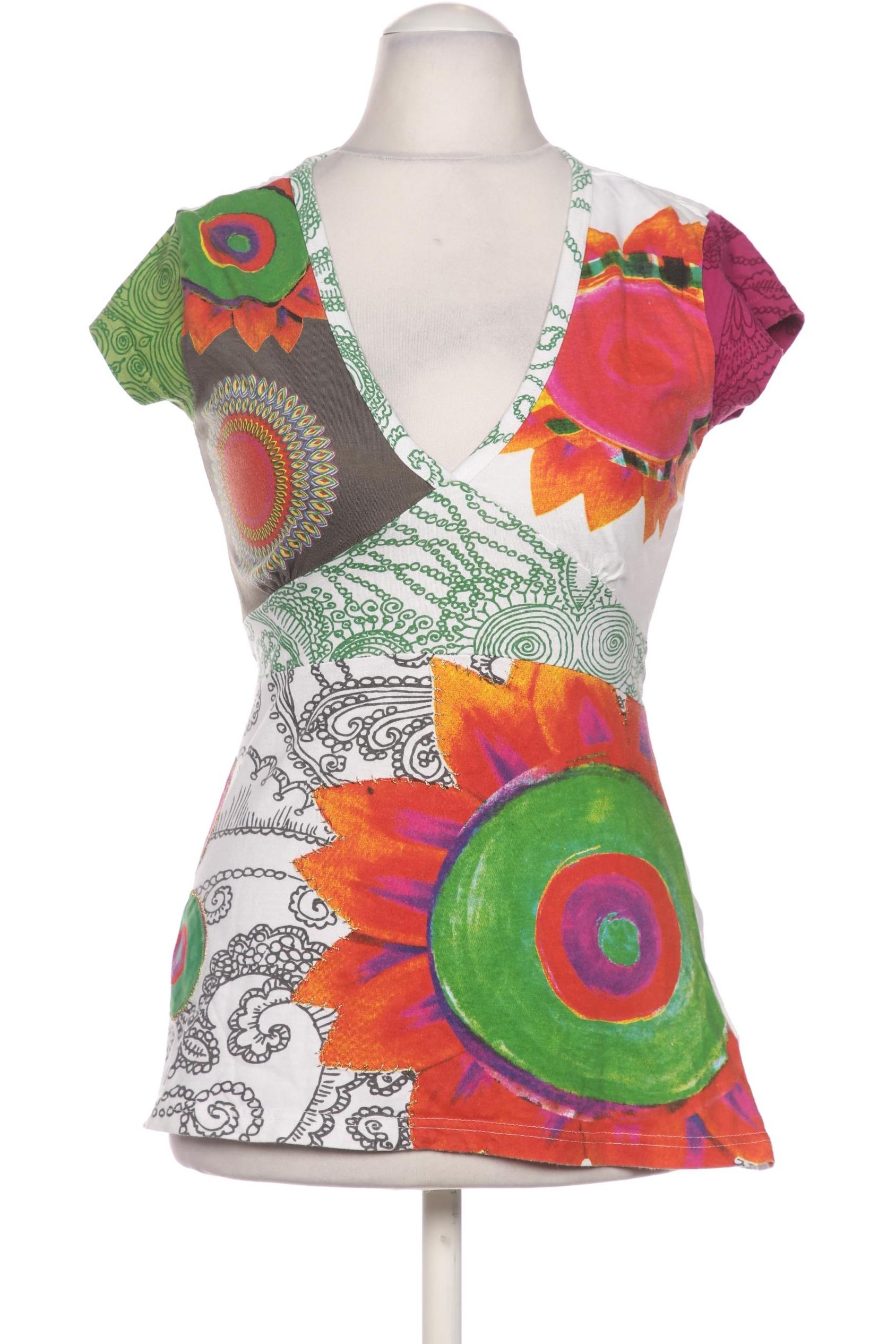 

Desigual Damen T-Shirt, mehrfarbig, Gr. 38