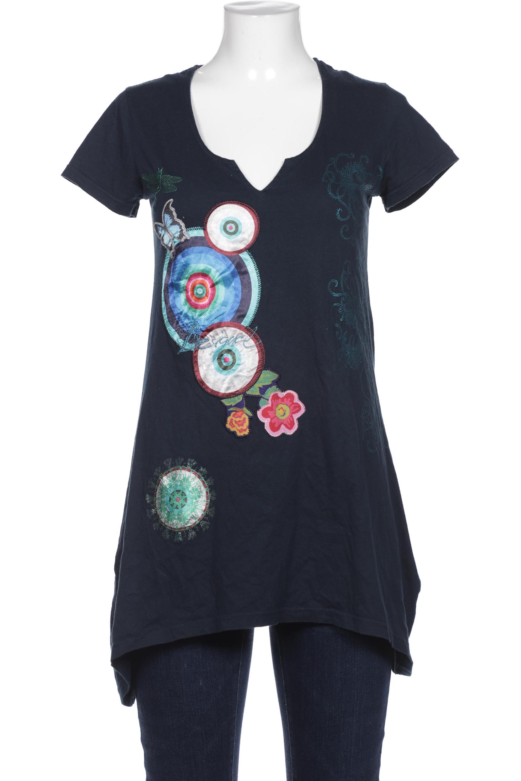 

Desigual Damen T-Shirt, marineblau