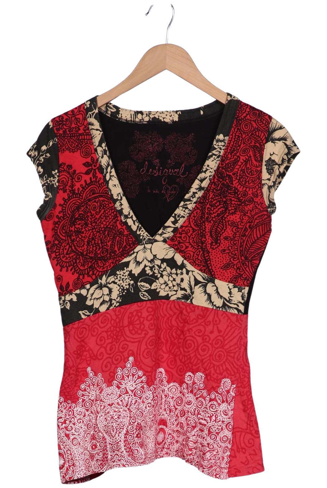 

Desigual Damen T-Shirt, mehrfarbig, Gr. 38