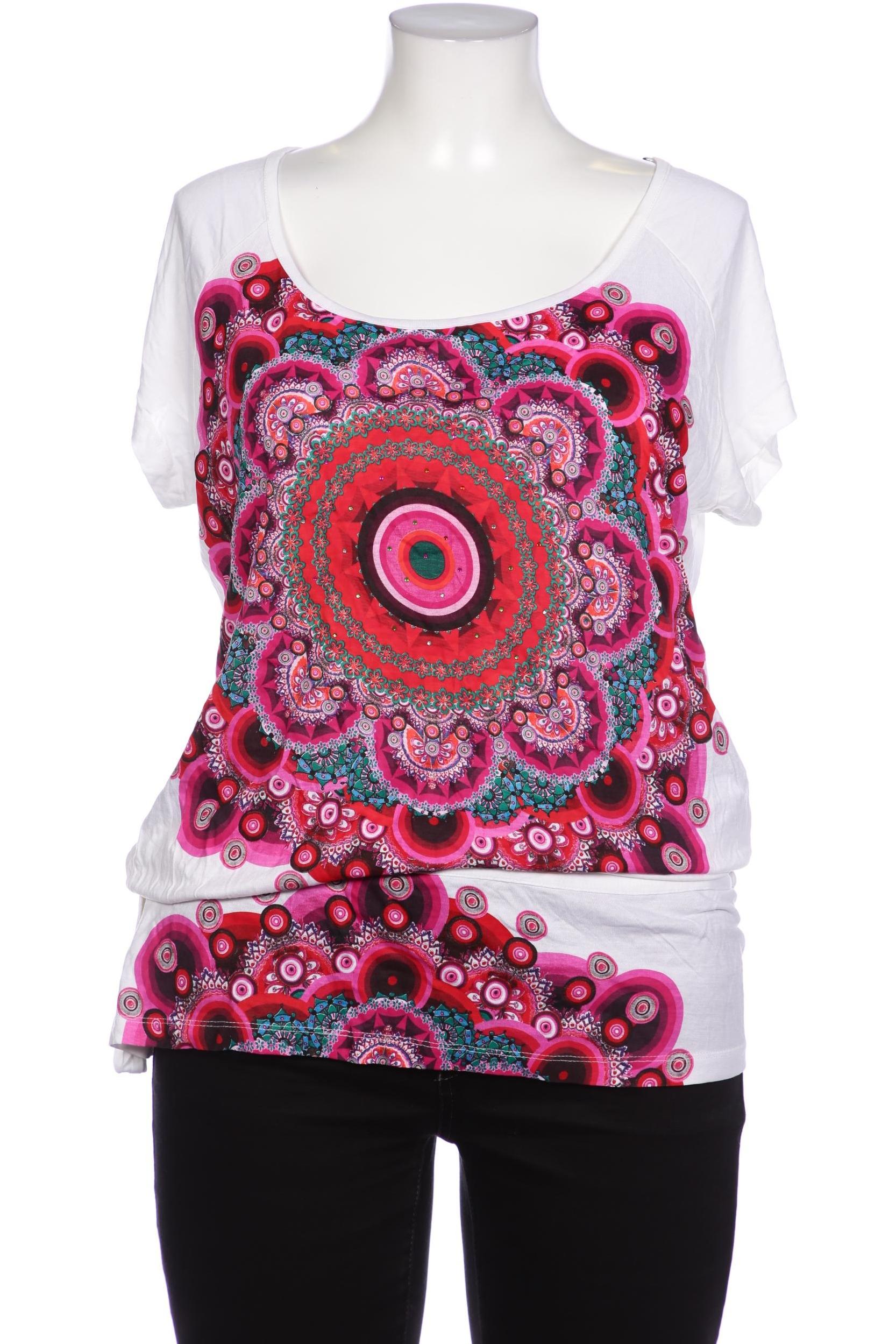 

Desigual Damen T-Shirt, weiß, Gr. 46