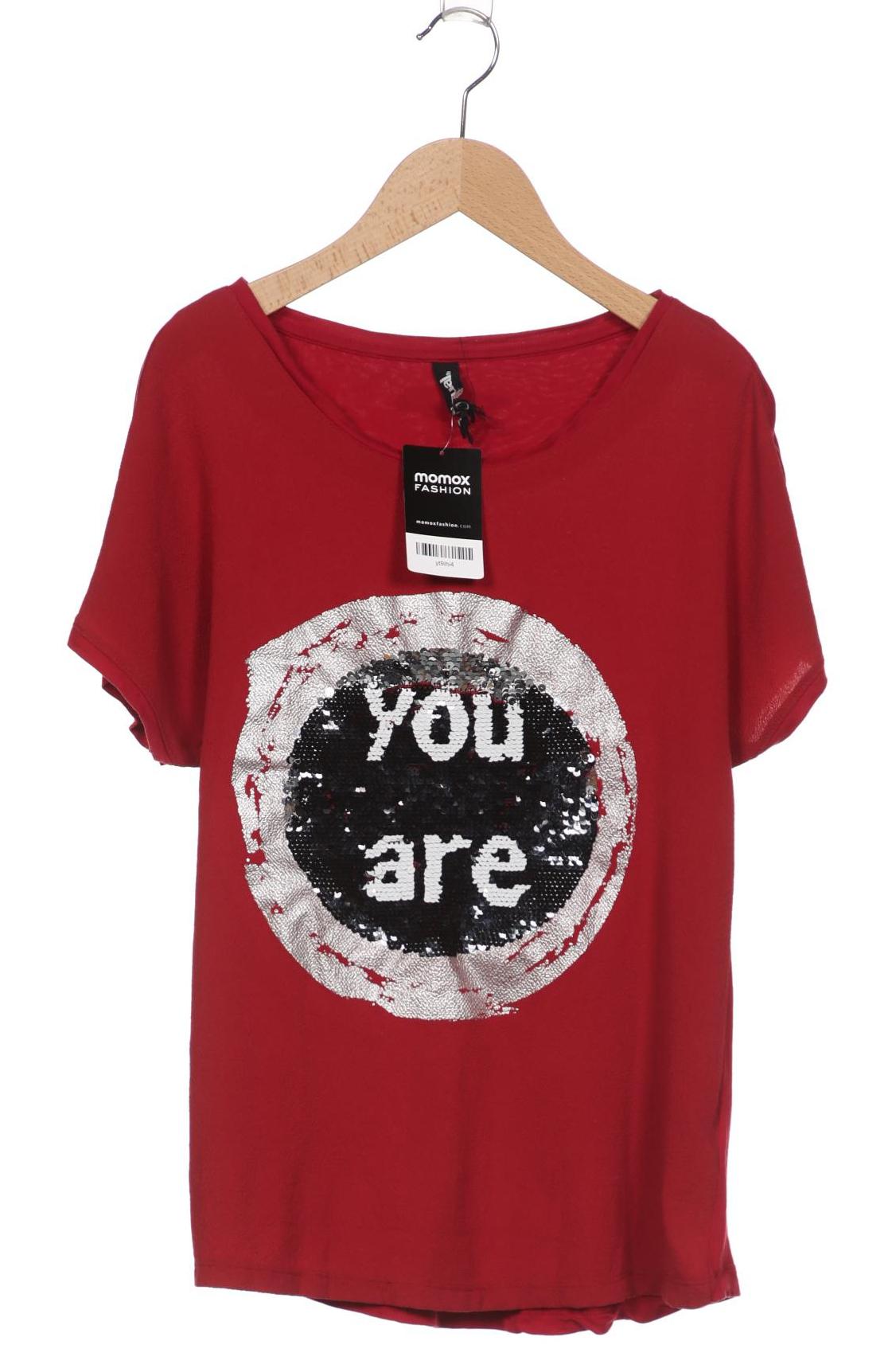 

Desigual Damen T-Shirt, bordeaux, Gr. 38