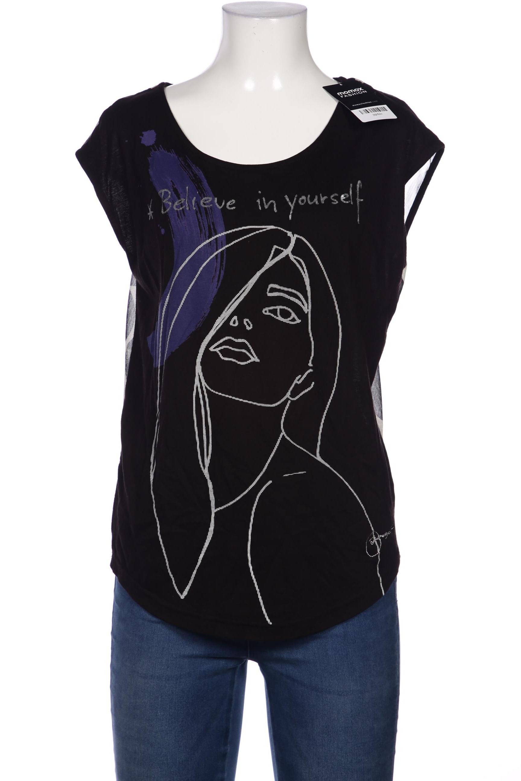 

Desigual Damen T-Shirt, schwarz