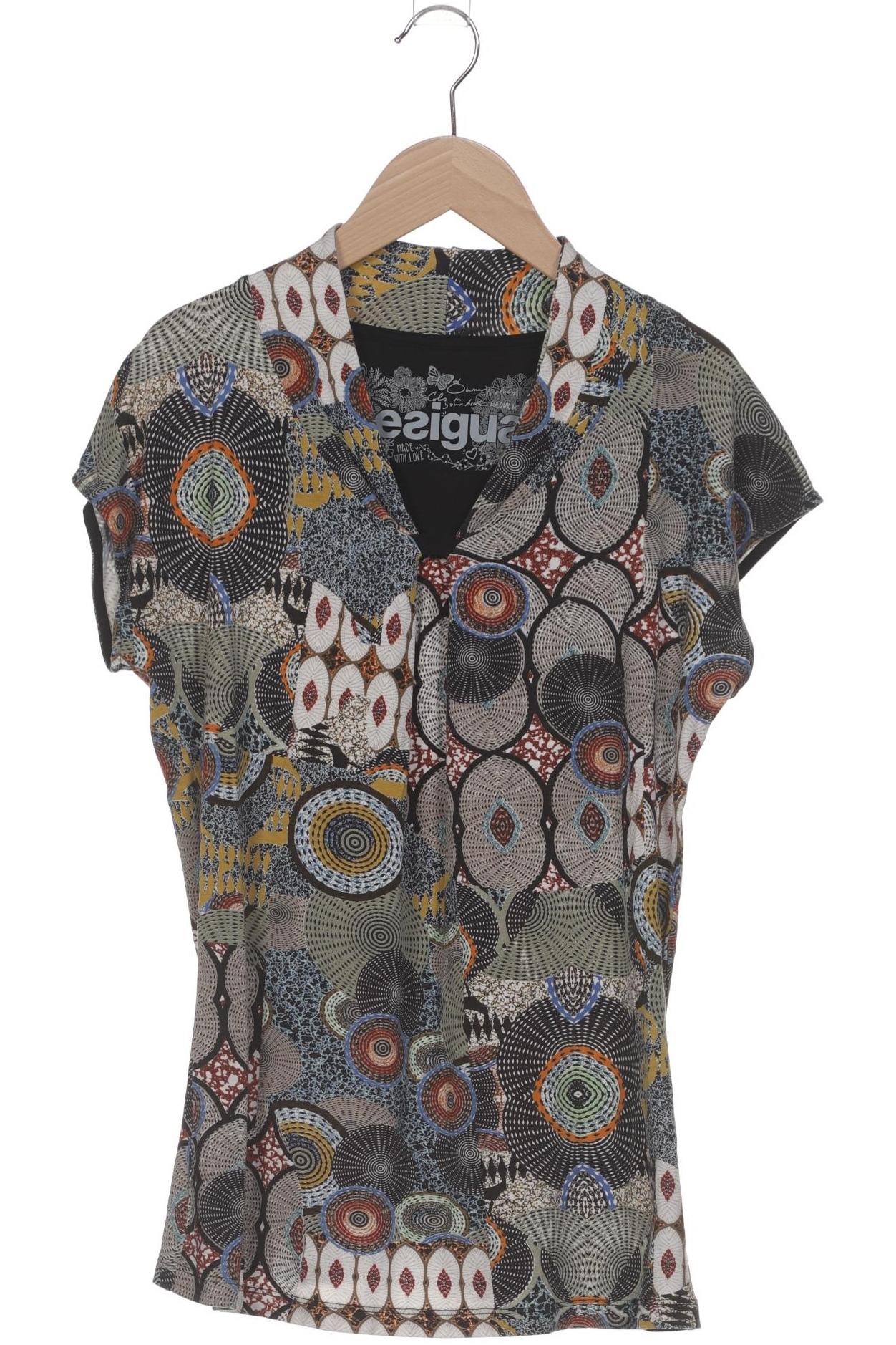 

Desigual Damen T-Shirt, mehrfarbig, Gr. 42