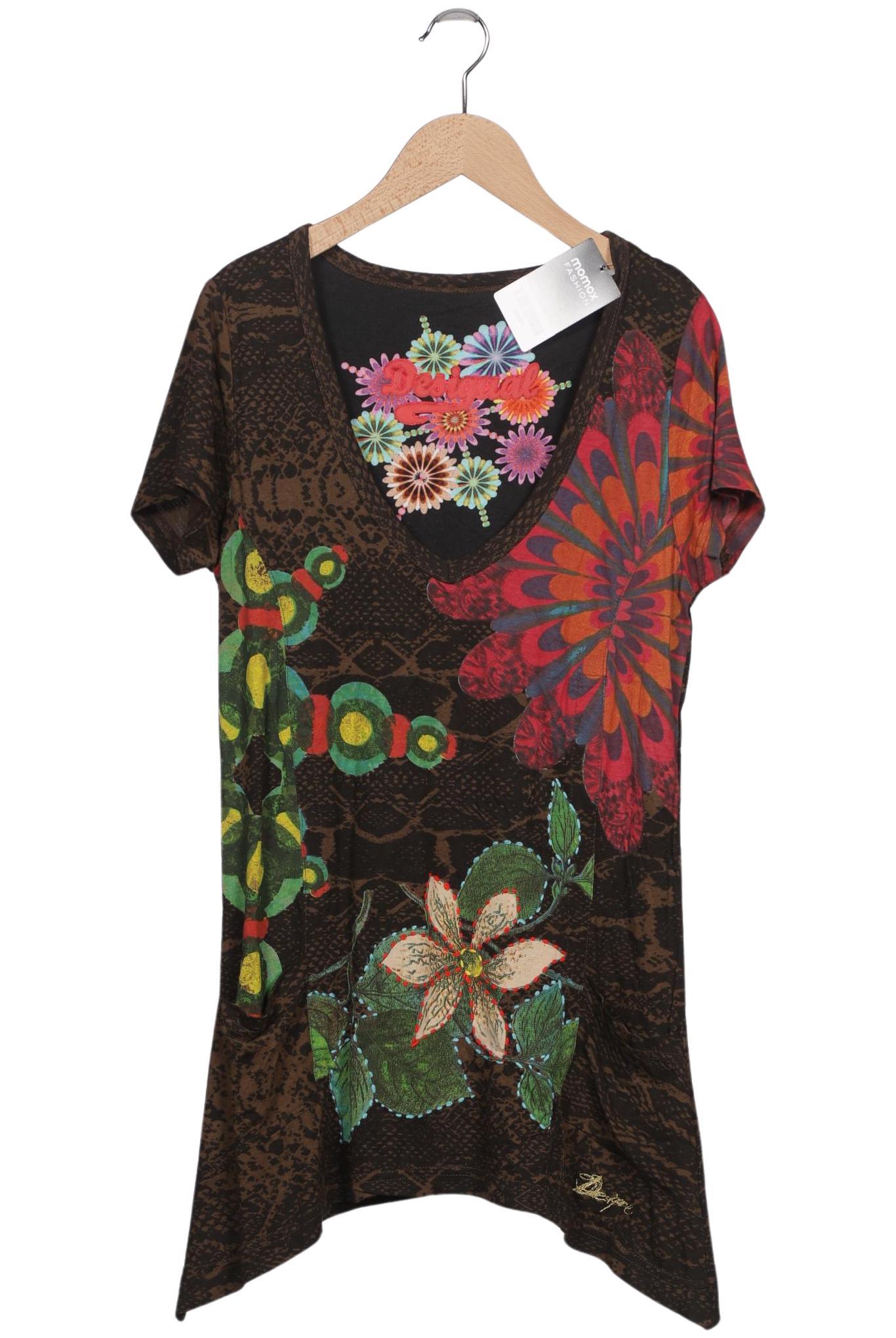 

Desigual Damen T-Shirt, braun, Gr. 44