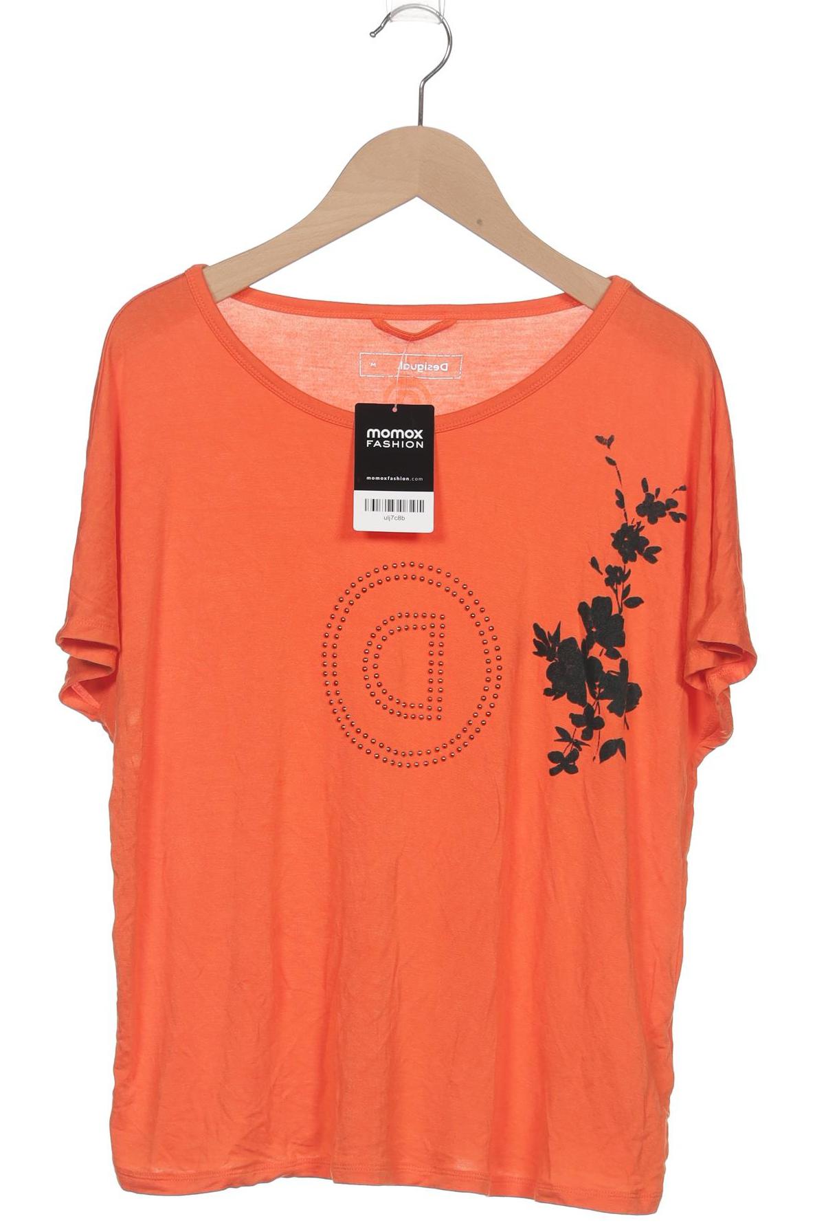 

Desigual Damen T-Shirt, orange, Gr. 38