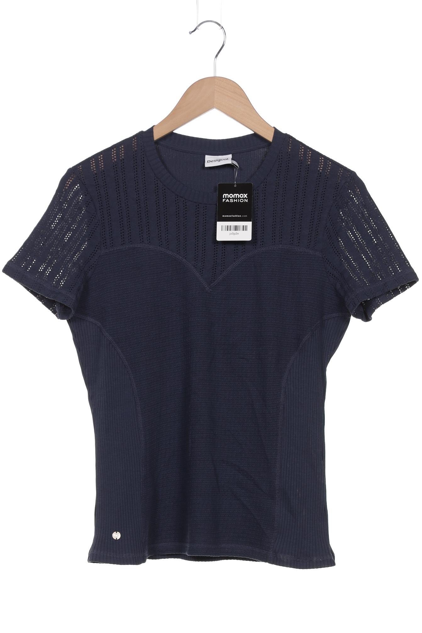 

Desigual Damen T-Shirt, marineblau, Gr. 42