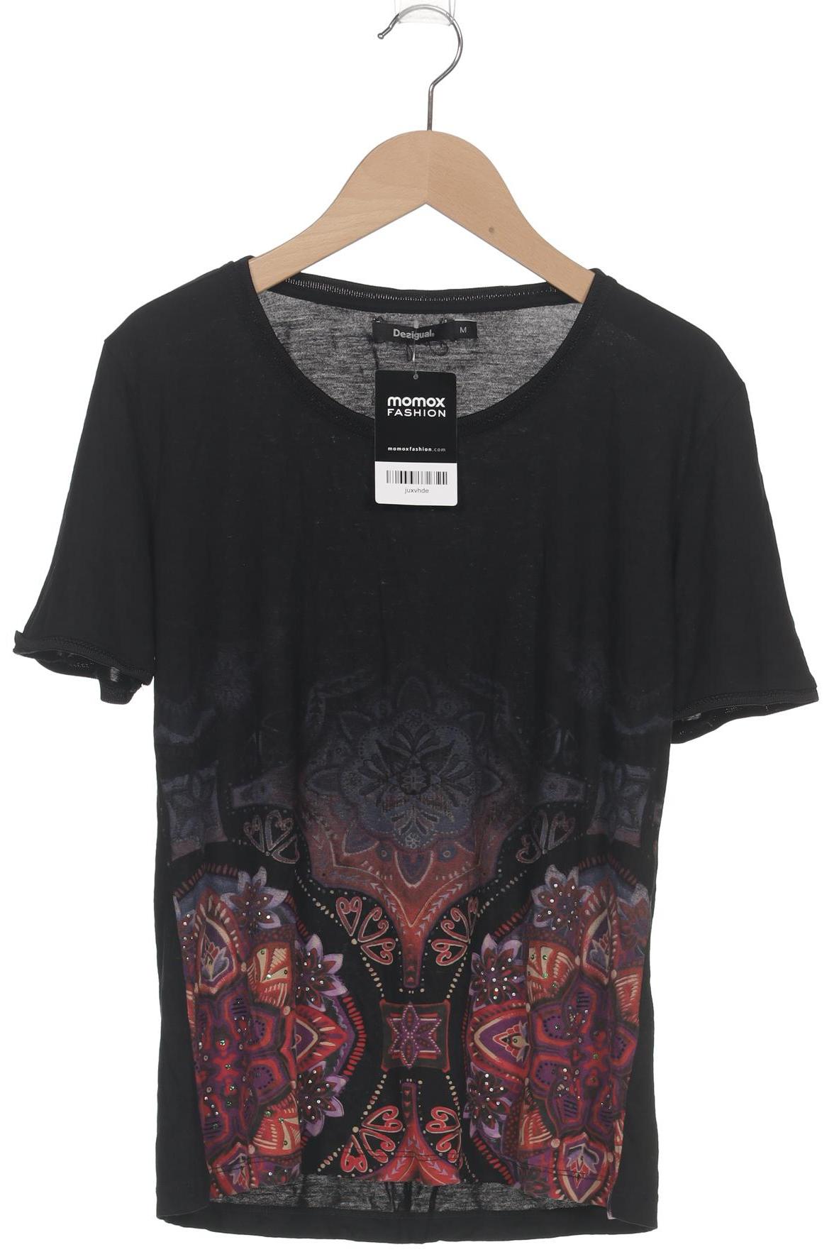 

Desigual Damen T-Shirt, schwarz, Gr. 38