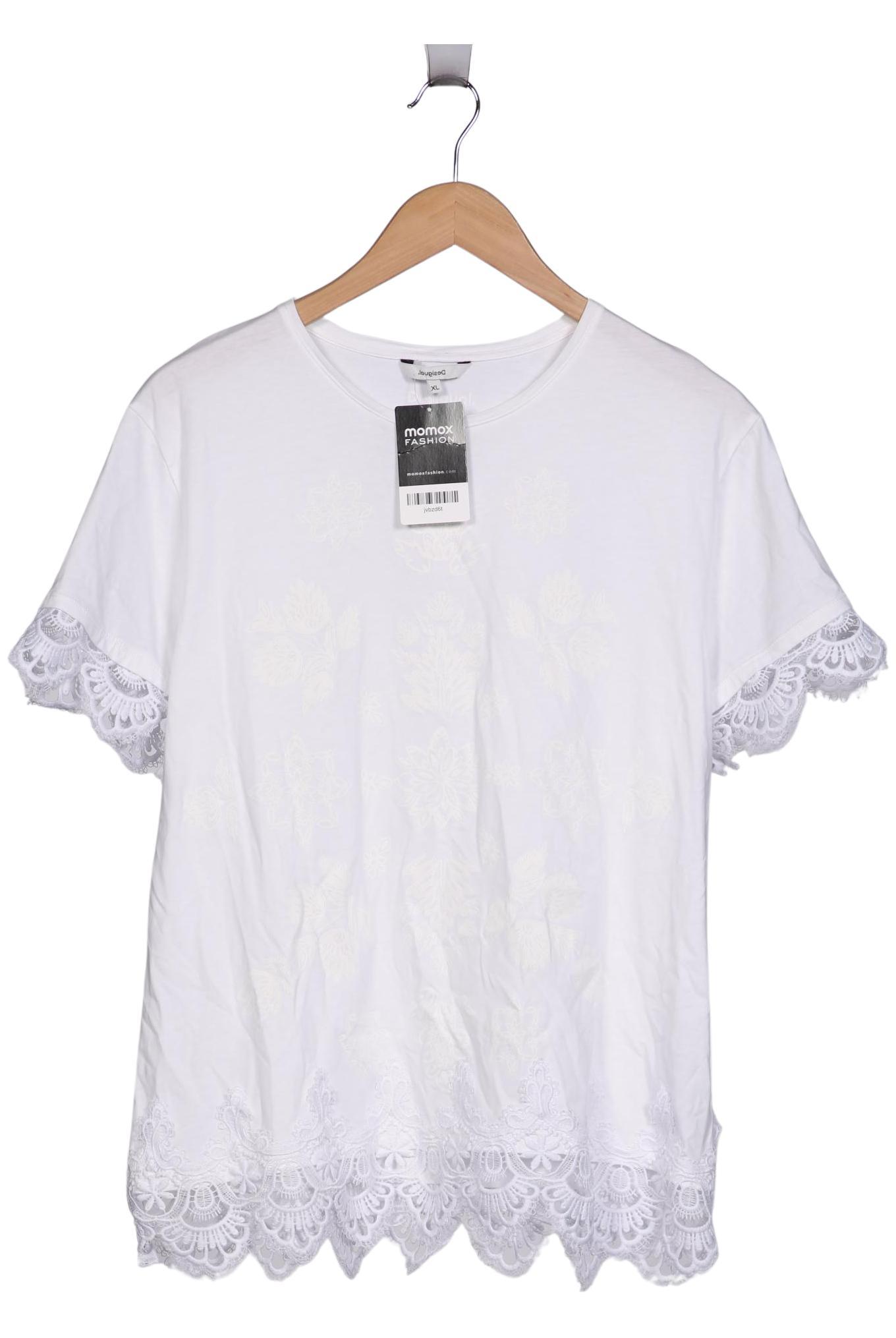 

Desigual Damen T-Shirt, weiß, Gr. 44