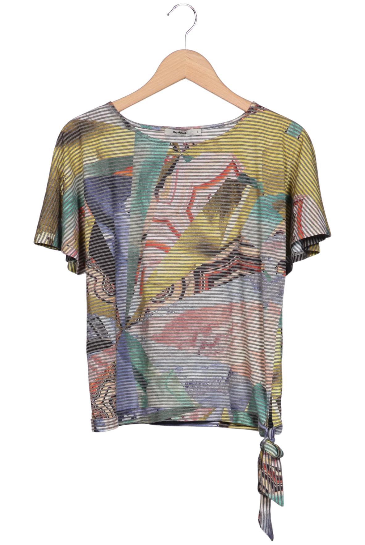 

Desigual Damen T-Shirt, mehrfarbig, Gr. 42