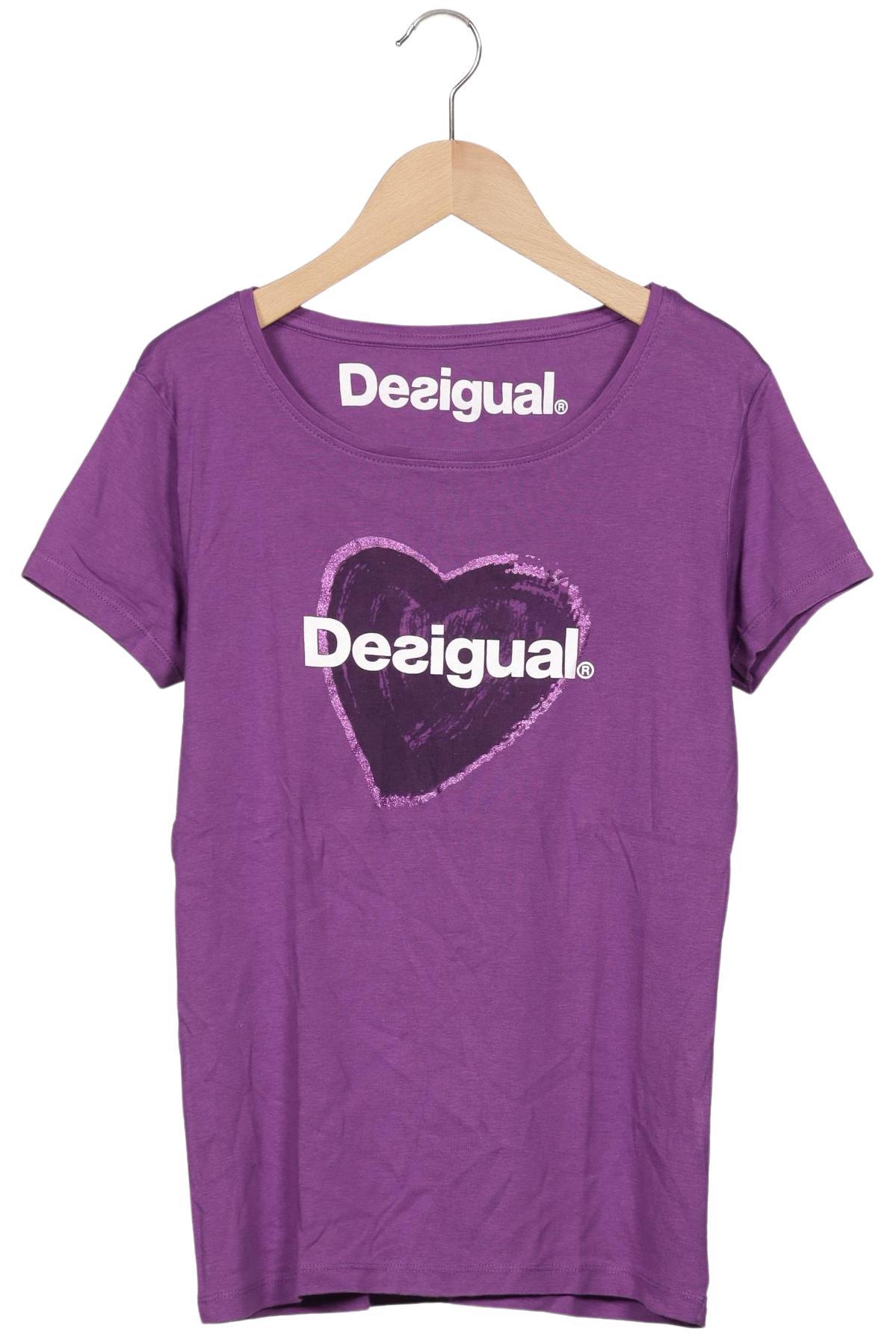 

Desigual Damen T-Shirt, flieder, Gr. 38