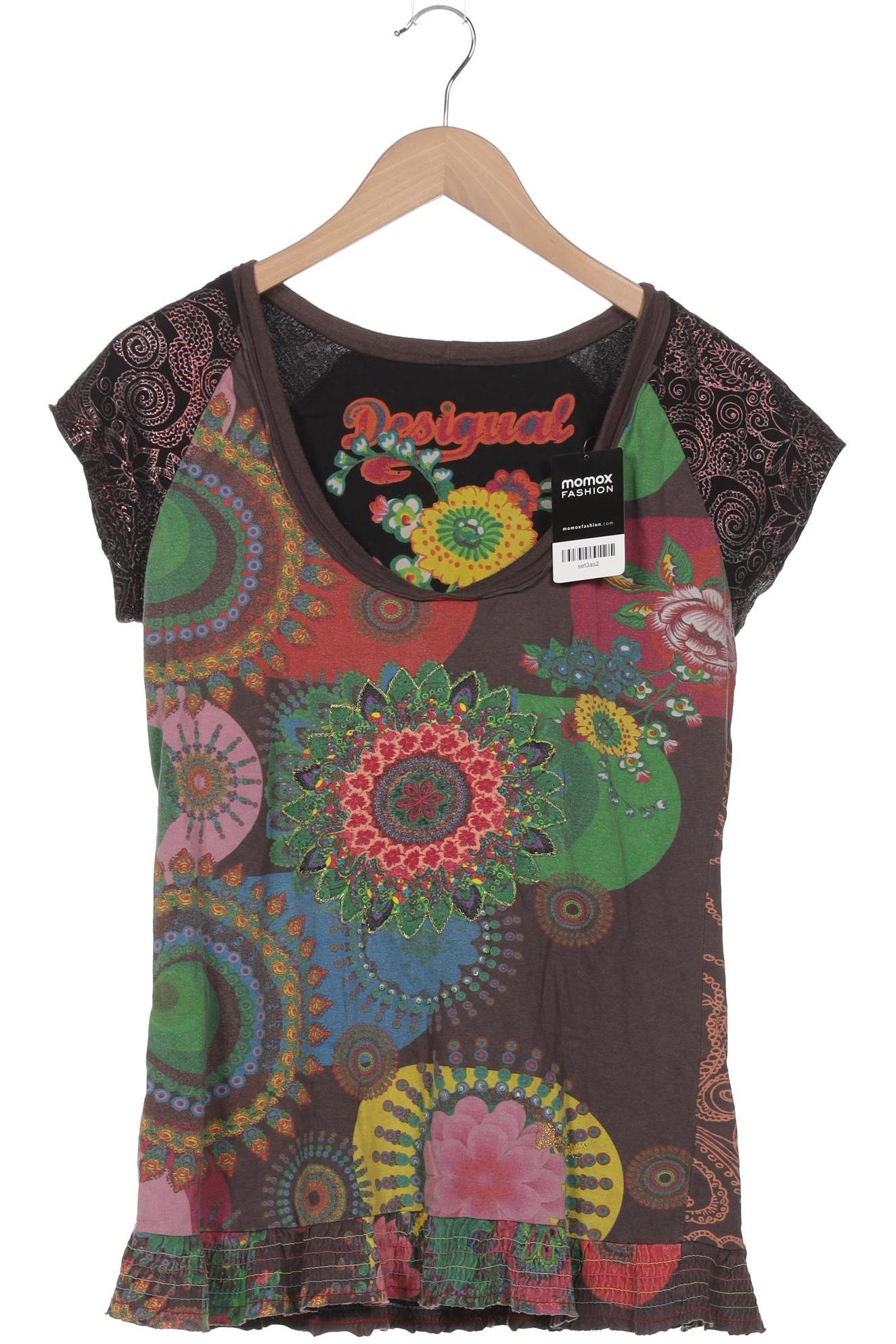 

Desigual Damen T-Shirt, mehrfarbig, Gr. 44
