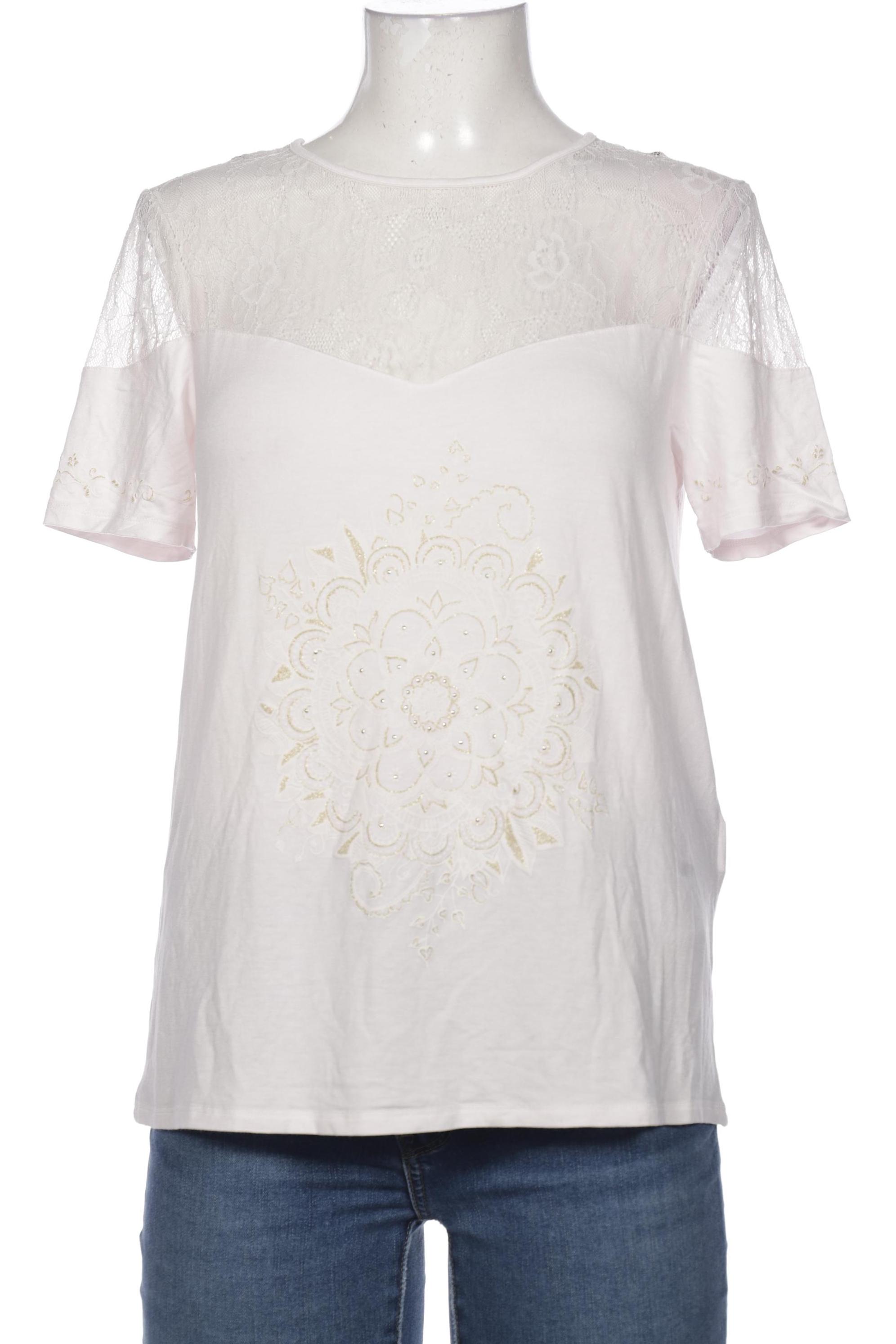 

Desigual Damen T-Shirt, cremeweiß, Gr. 42