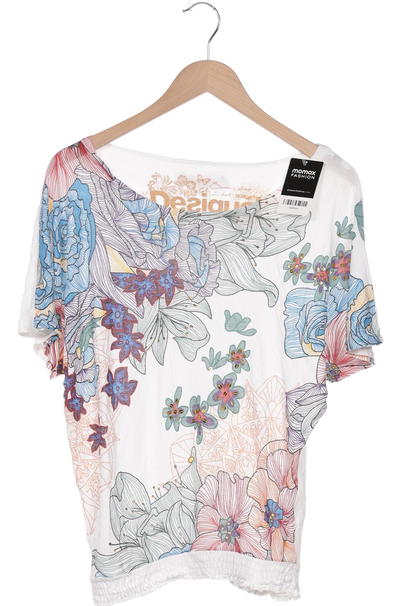 

Desigual Damen T-Shirt, weiß, Gr. 36