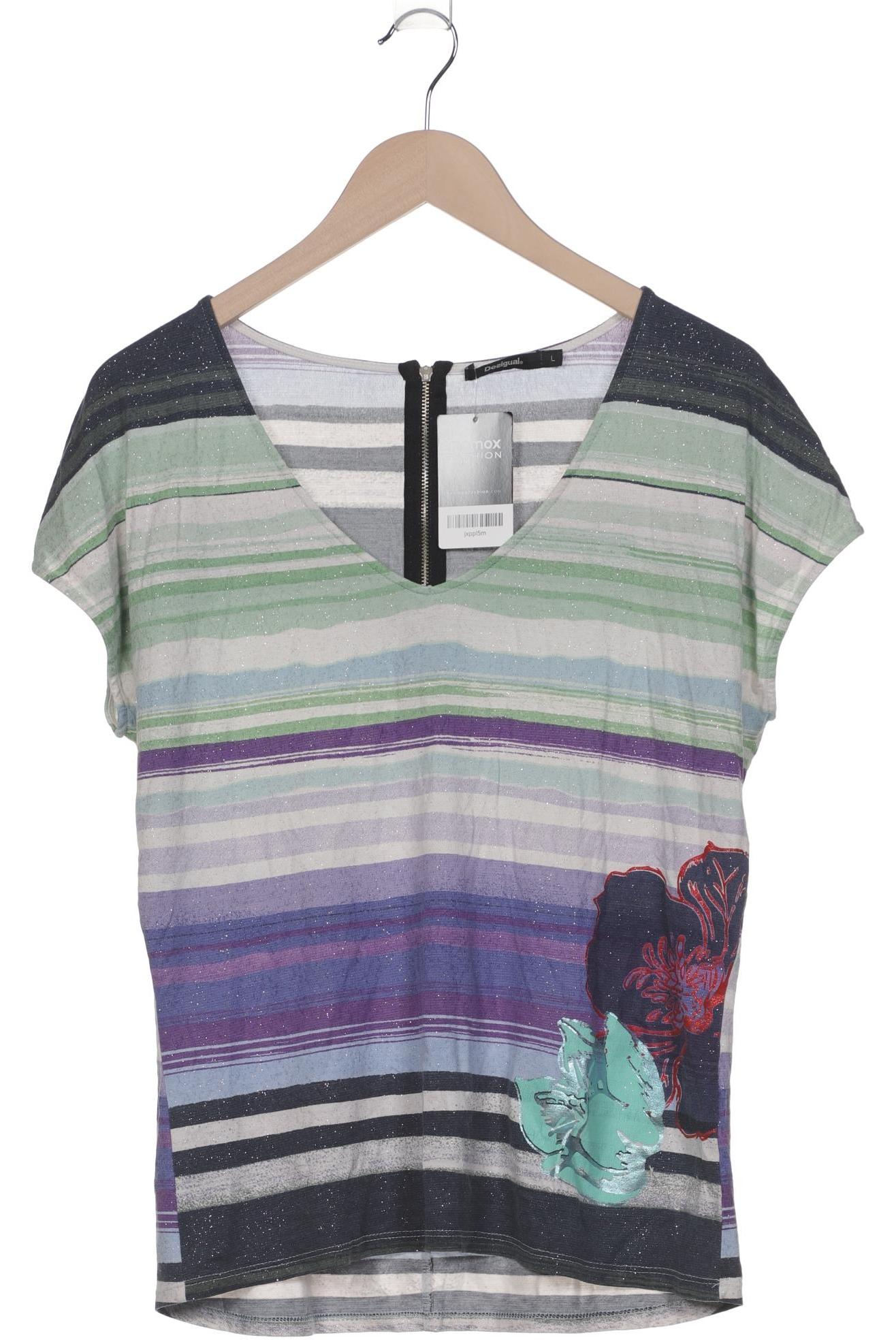 

Desigual Damen T-Shirt, mehrfarbig, Gr. 42