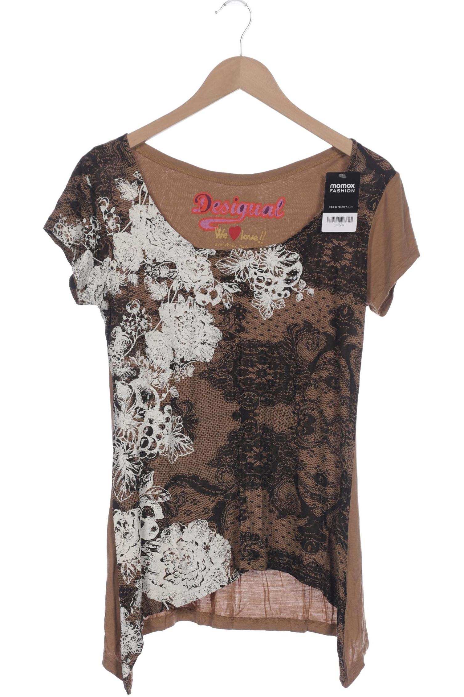 

Desigual Damen T-Shirt, braun, Gr. 44