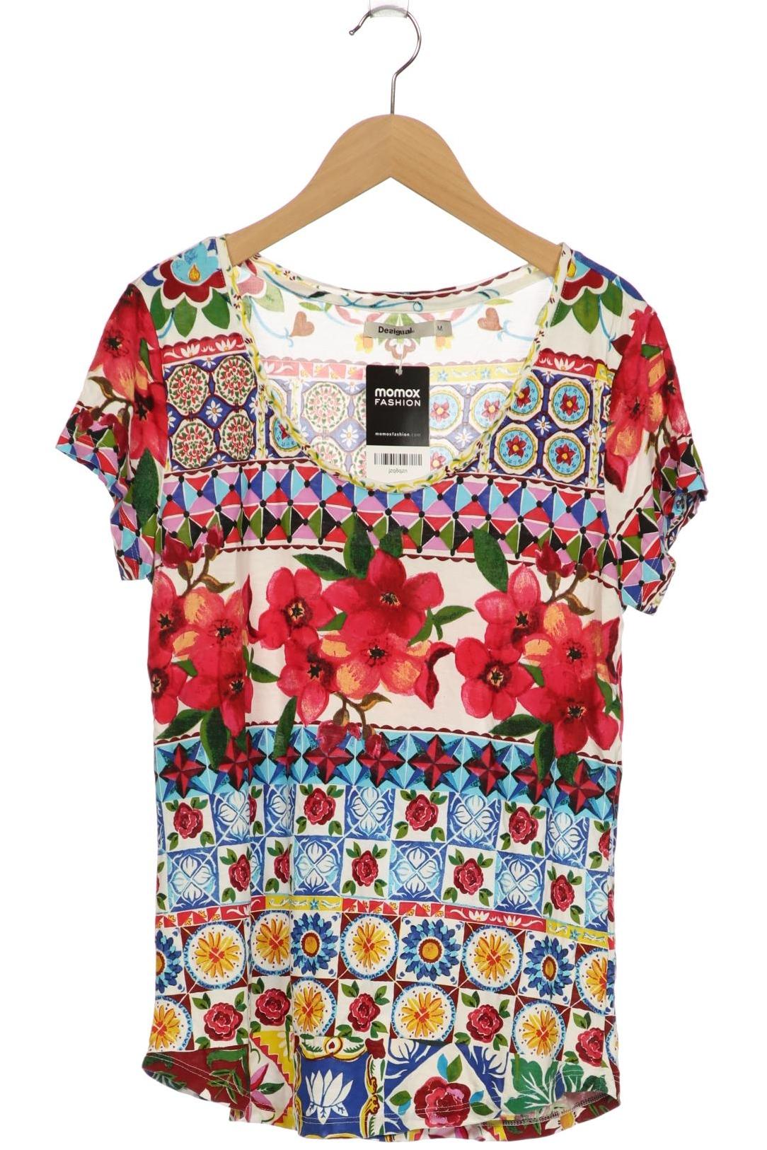 

Desigual Damen T-Shirt, mehrfarbig, Gr. 38