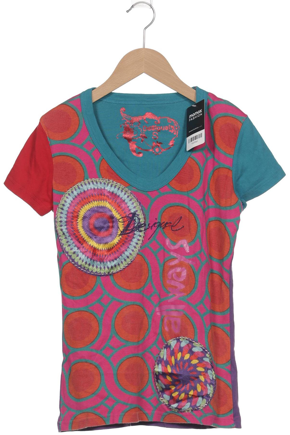 

Desigual Damen T-Shirt, mehrfarbig, Gr. 36