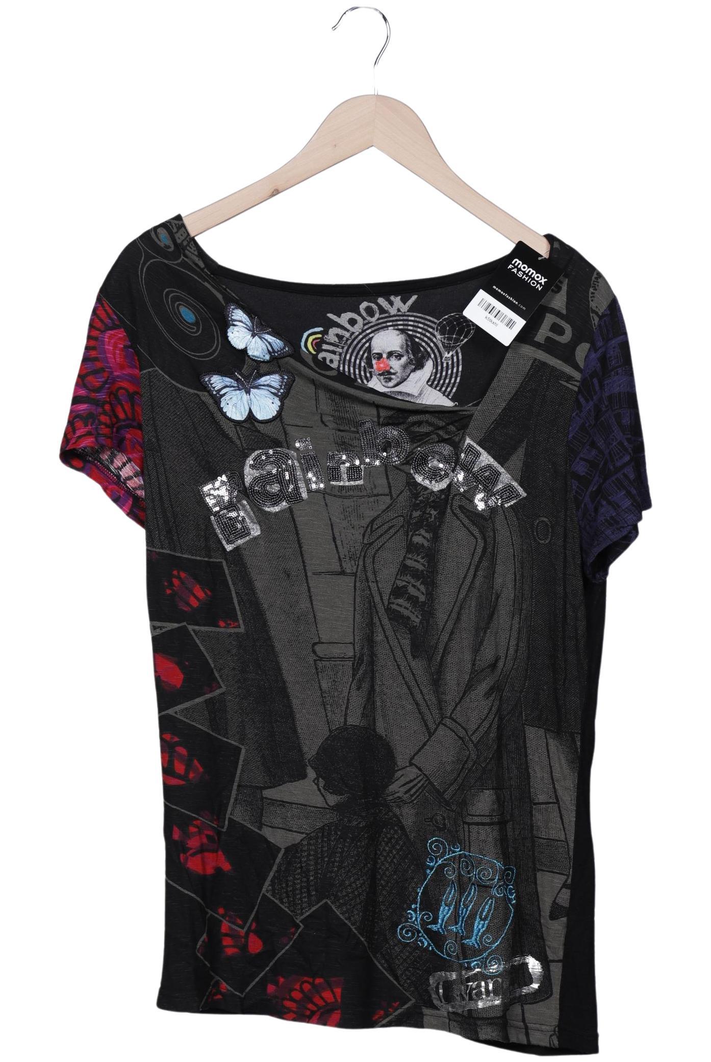 

Desigual Damen T-Shirt, schwarz, Gr. 44