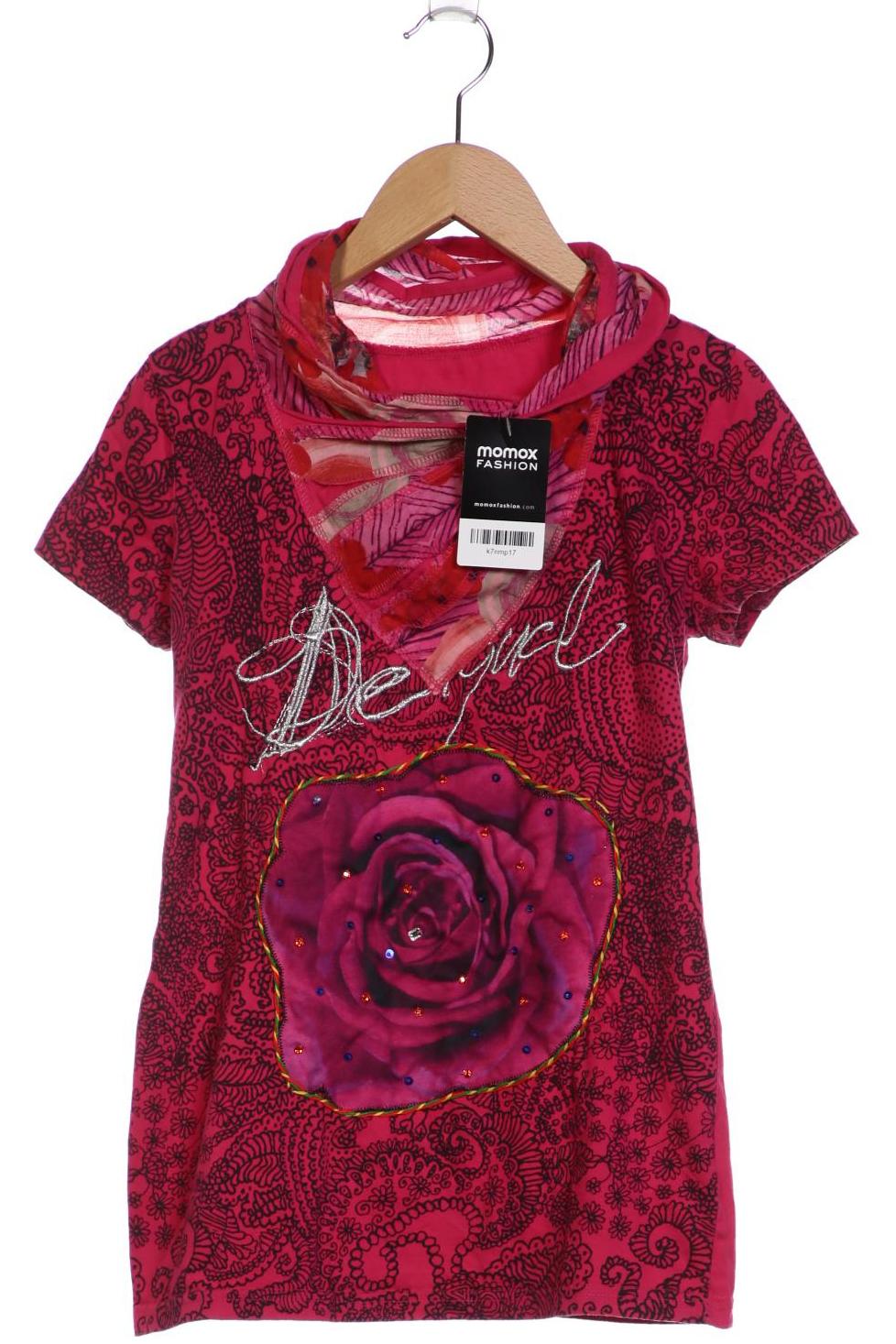 

Desigual Damen T-Shirt, pink, Gr. 36