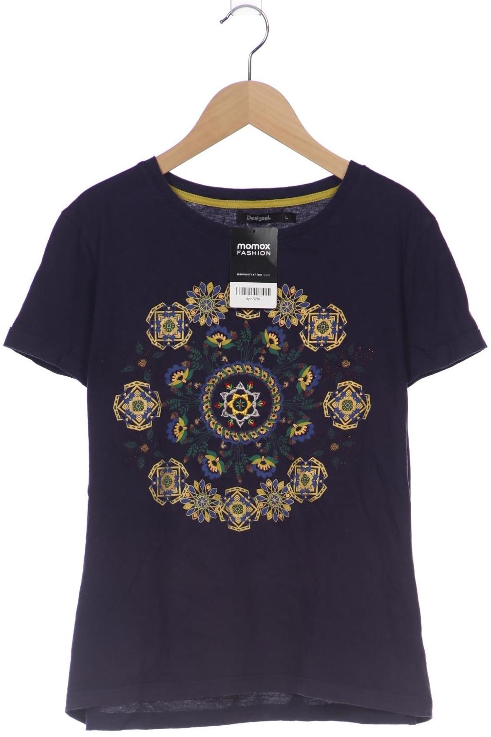 

Desigual Damen T-Shirt, marineblau, Gr. 42