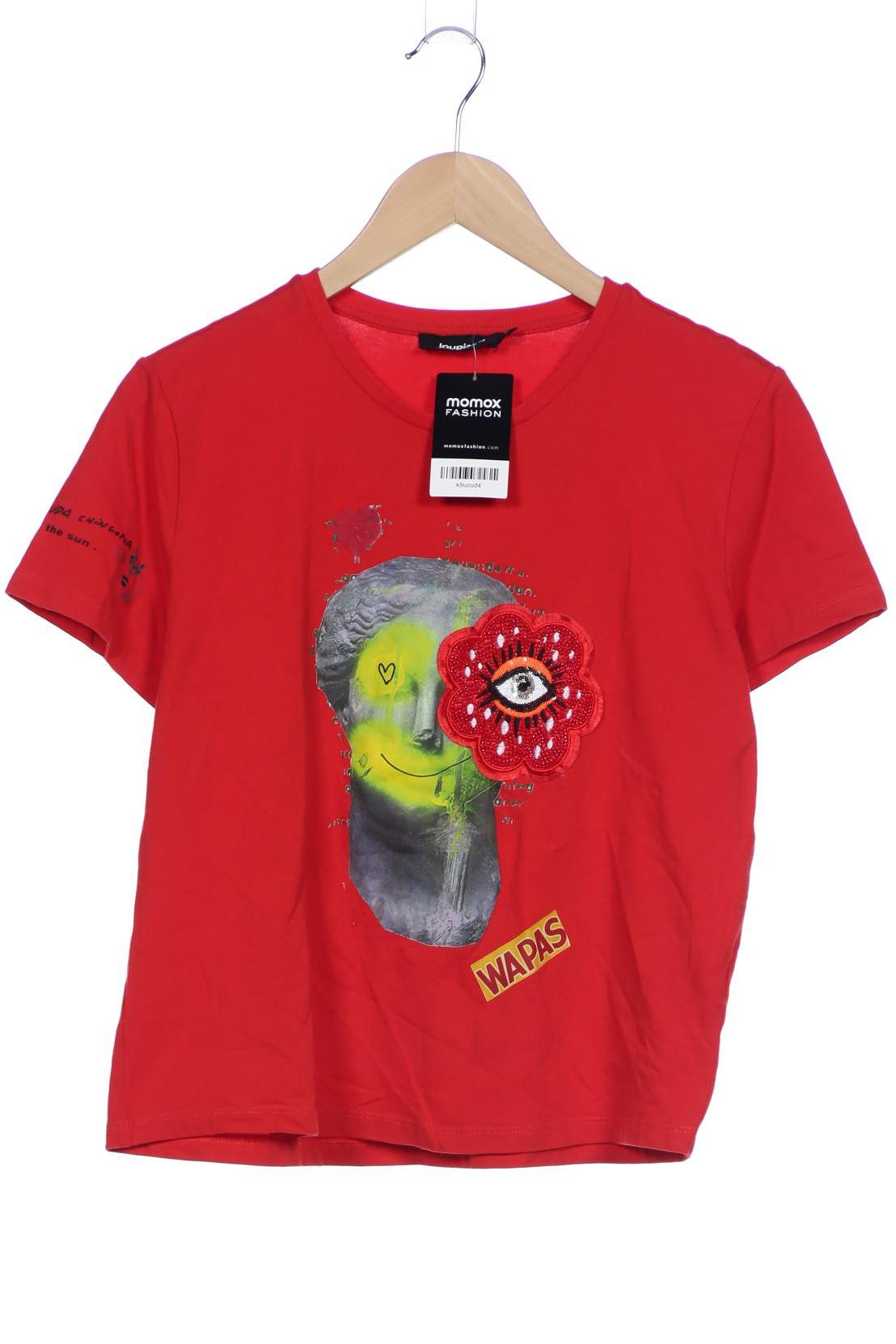 

Desigual Damen T-Shirt, rot, Gr. 46