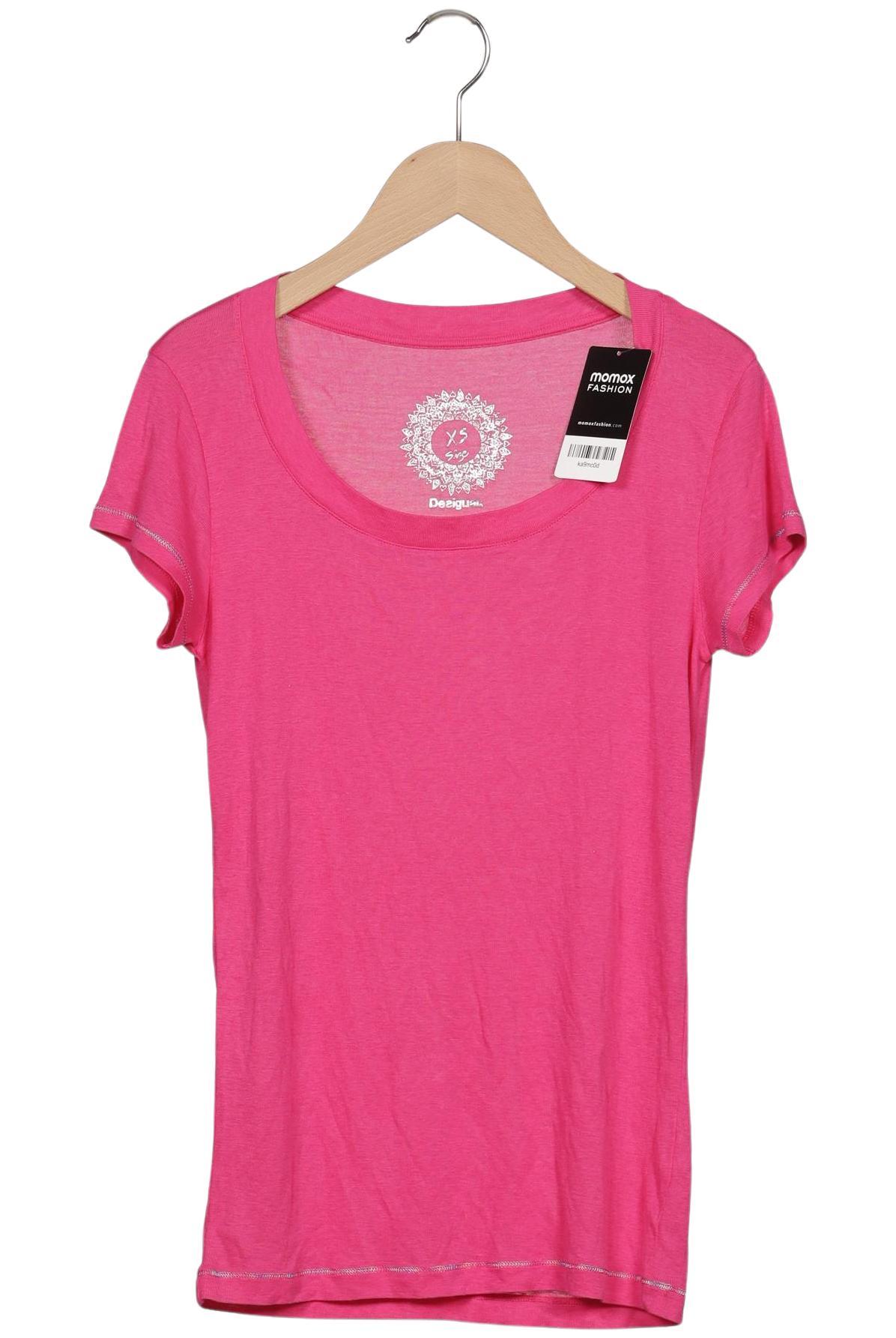 

Desigual Damen T-Shirt, pink, Gr. 34