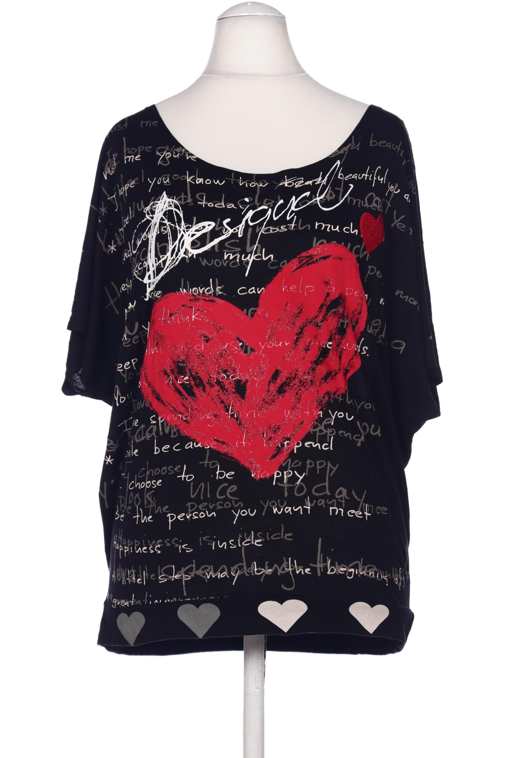

Desigual Damen T-Shirt, schwarz, Gr. 38