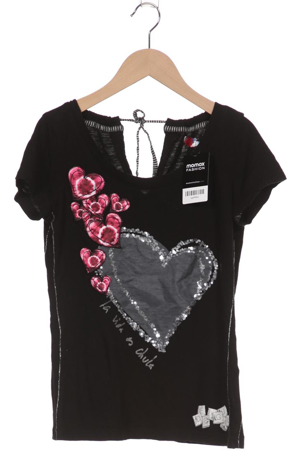 

Desigual Damen T-Shirt, schwarz, Gr. 36