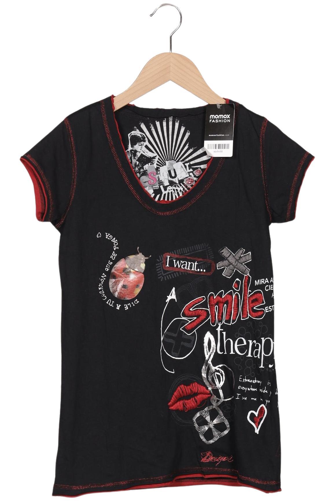 

Desigual Damen T-Shirt, mehrfarbig, Gr. 42