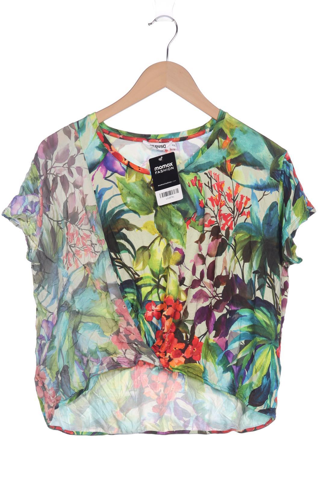 

Desigual Damen T-Shirt, mehrfarbig, Gr. 46