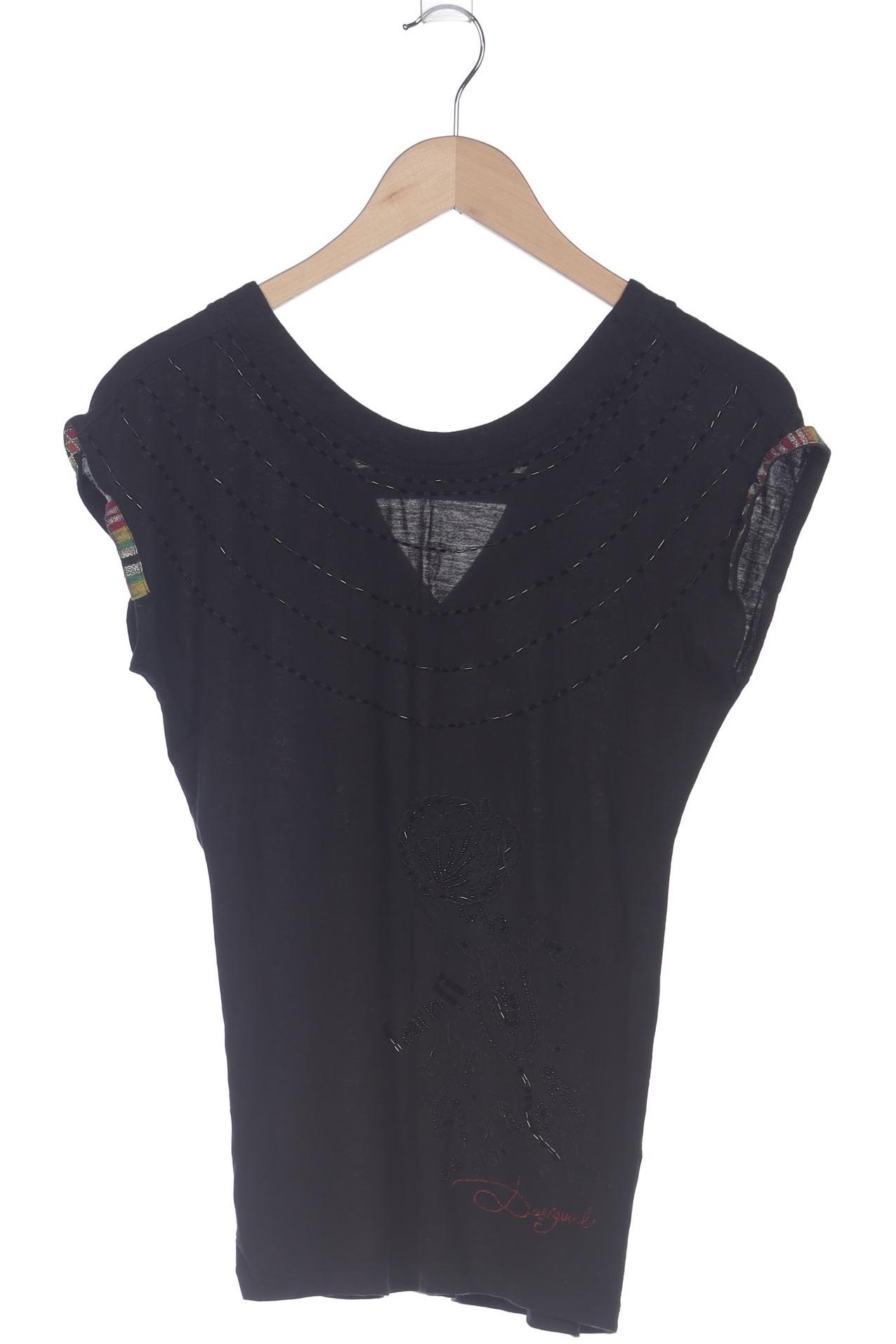 

Desigual Damen T-Shirt, schwarz, Gr. 36