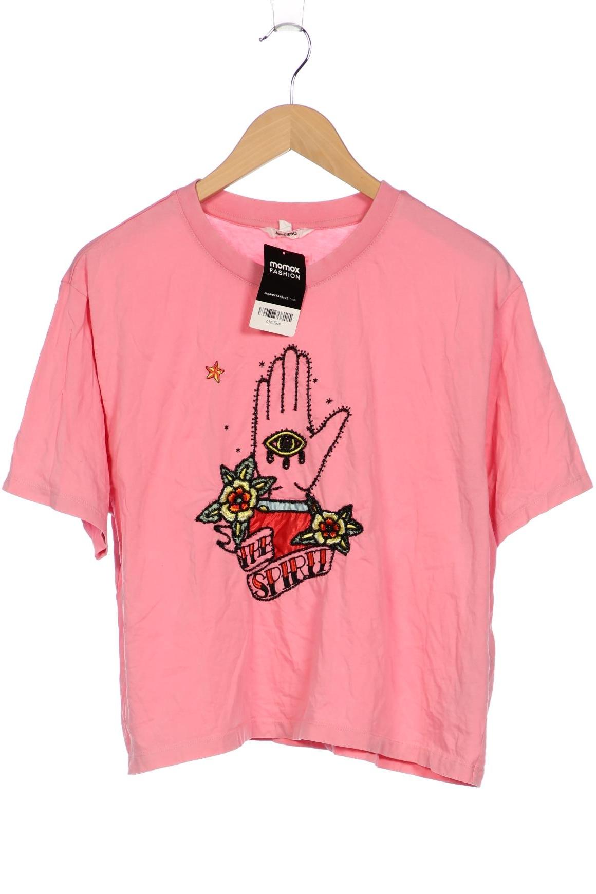 

Desigual Damen T-Shirt, pink, Gr. 44