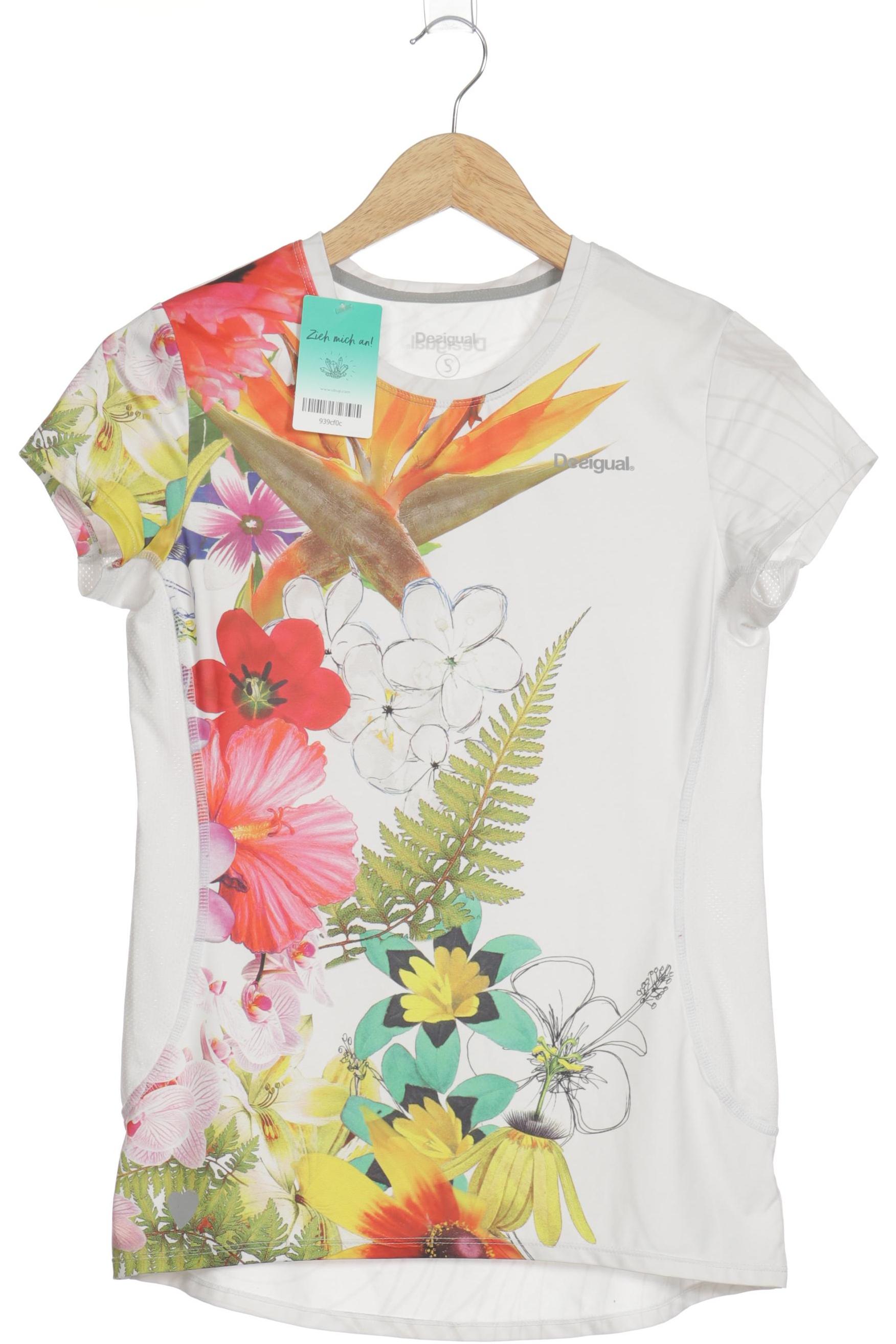 

Desigual Damen T-Shirt, weiß, Gr. 36
