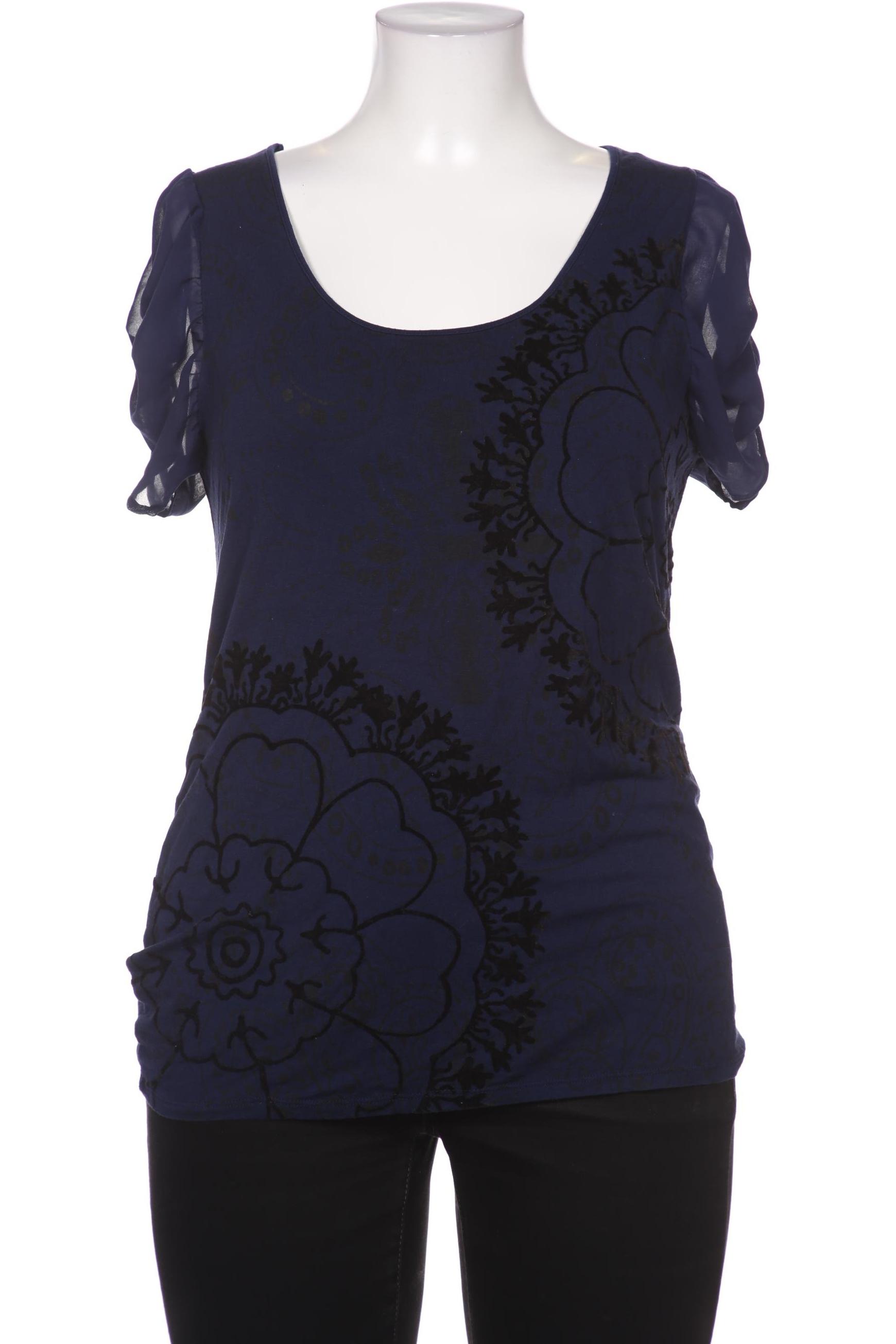 

Desigual Damen T-Shirt, marineblau, Gr. 44