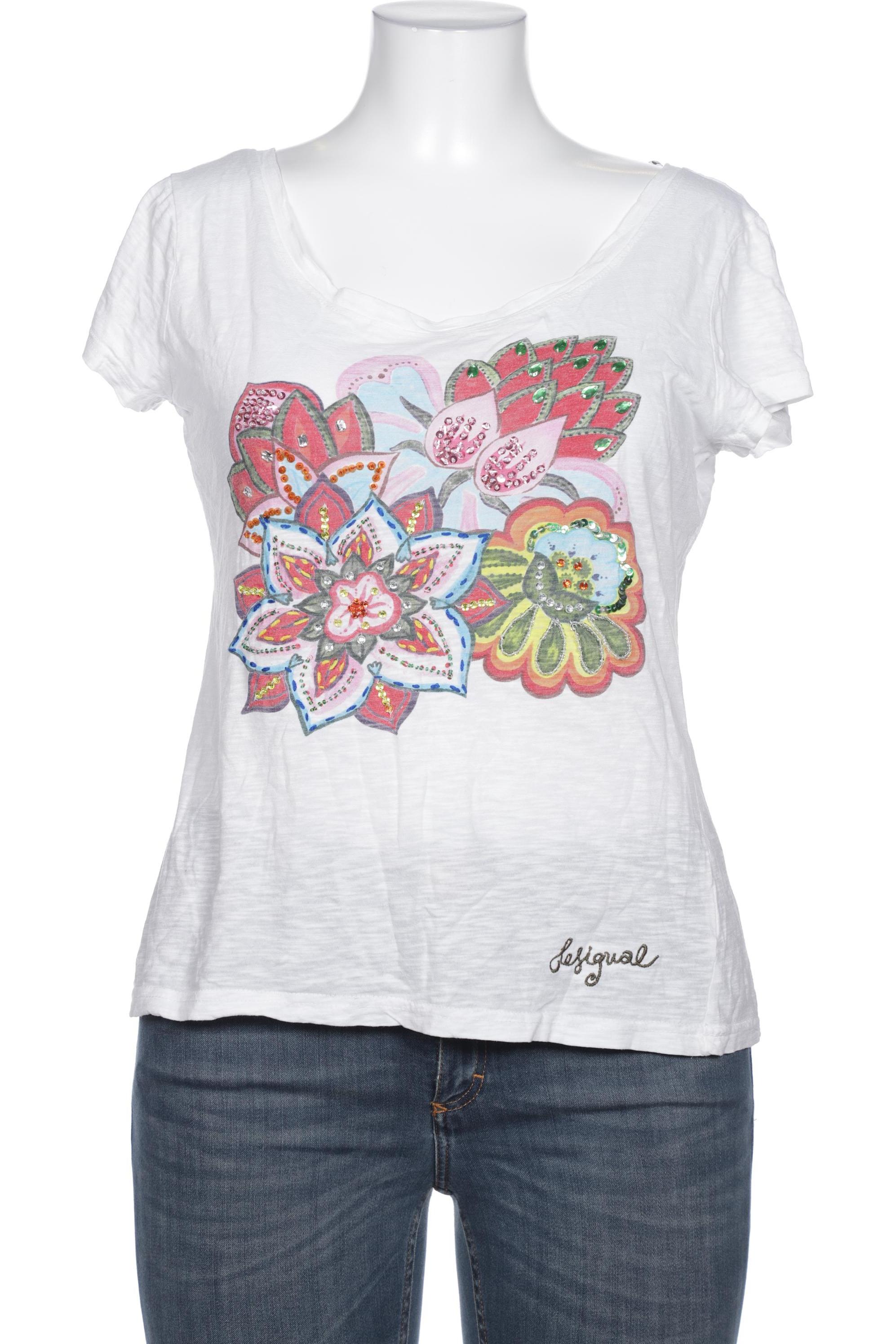 

Desigual Damen T-Shirt, weiß