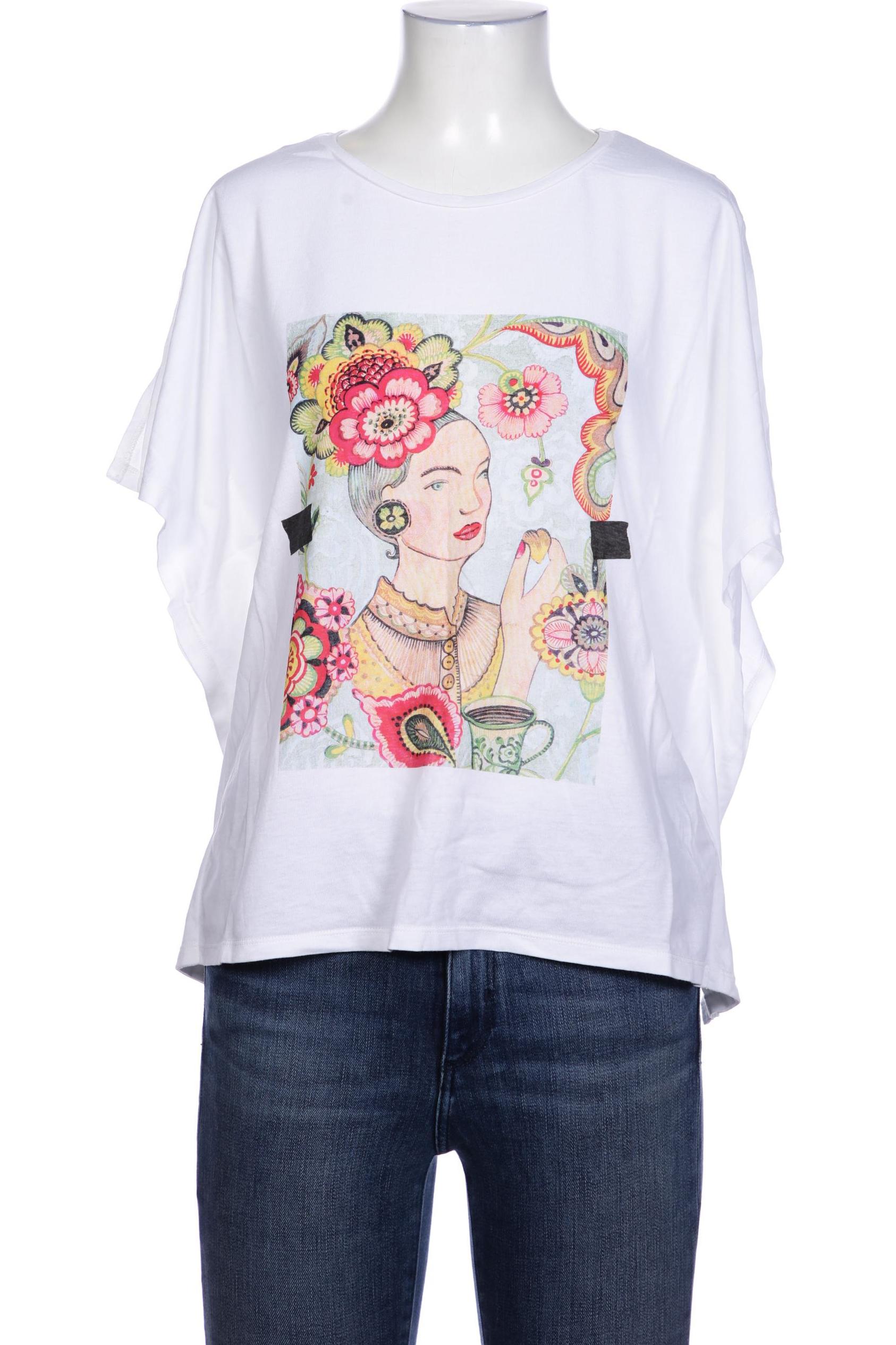 

Desigual Damen T-Shirt, weiß, Gr. 38