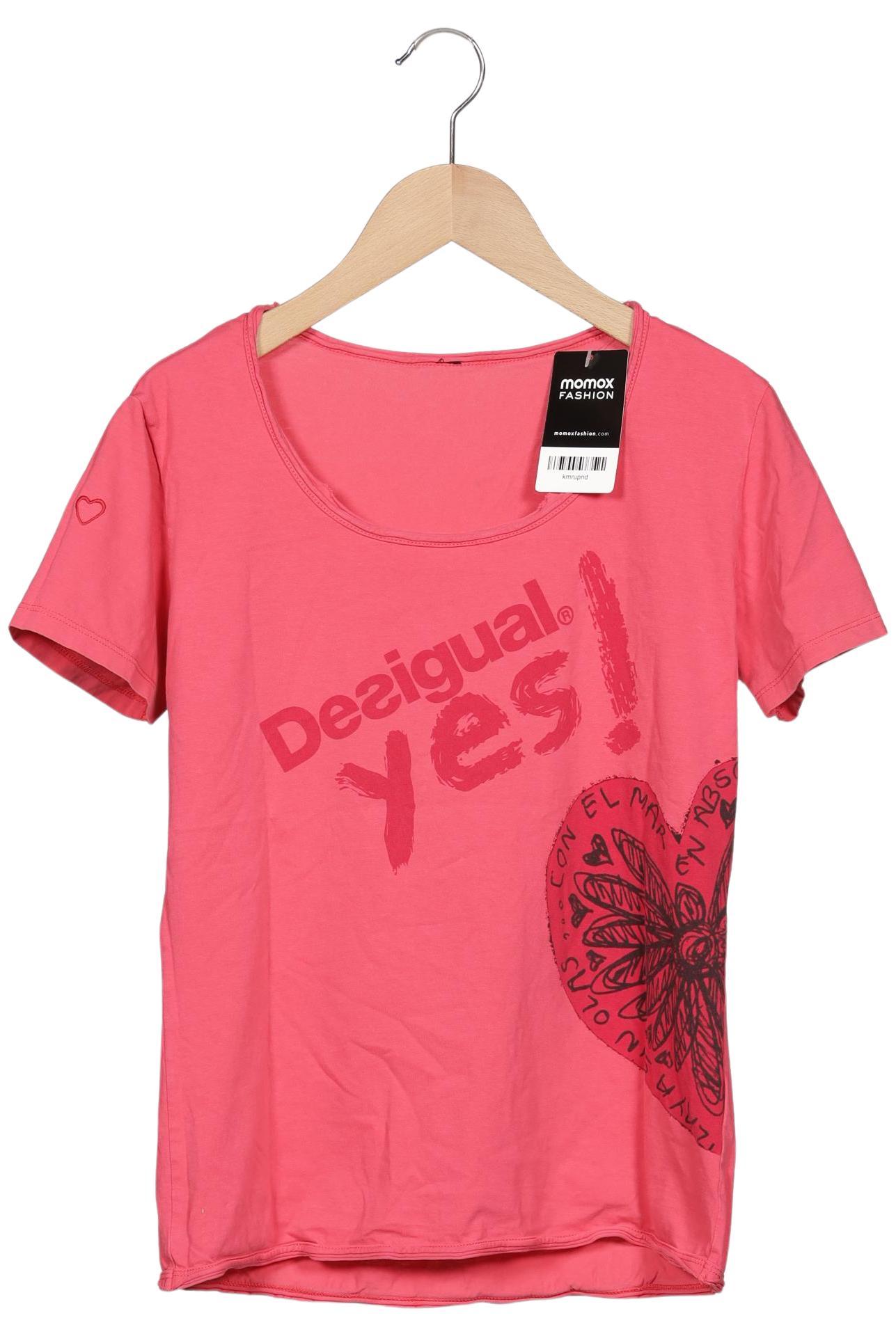 

Desigual Damen T-Shirt, pink, Gr. 36