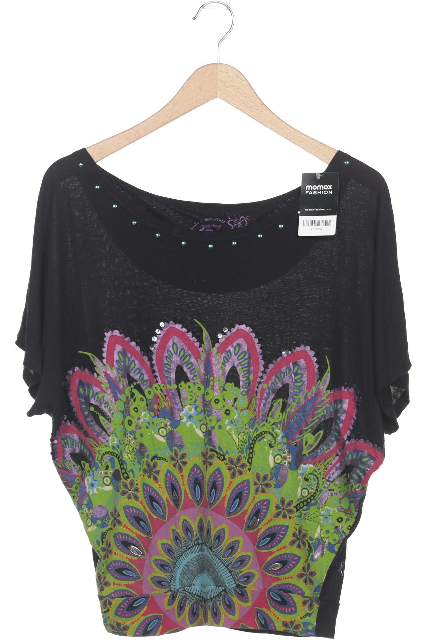 

Desigual Damen T-Shirt, schwarz, Gr. 36