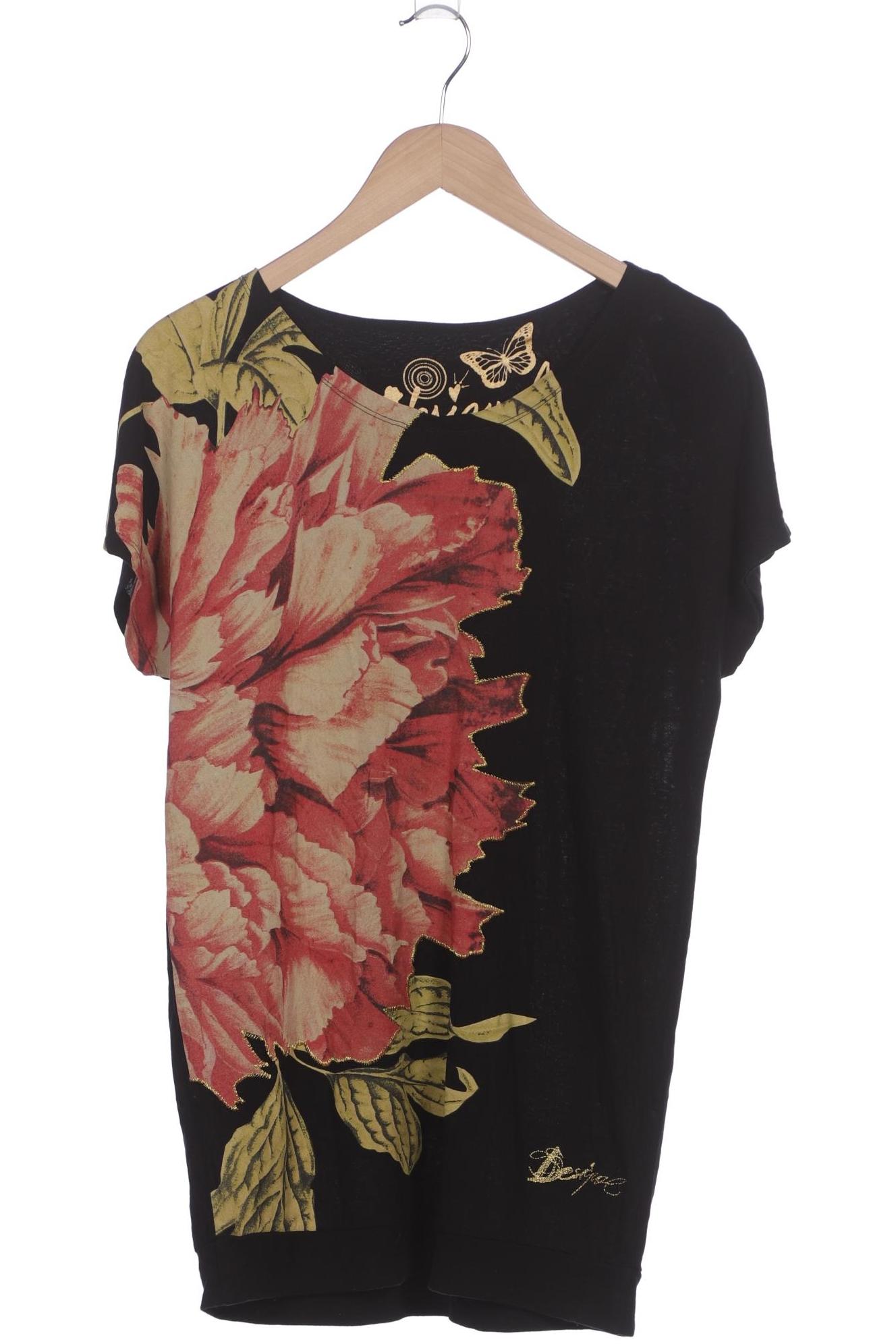 

Desigual Damen T-Shirt, schwarz, Gr. 42