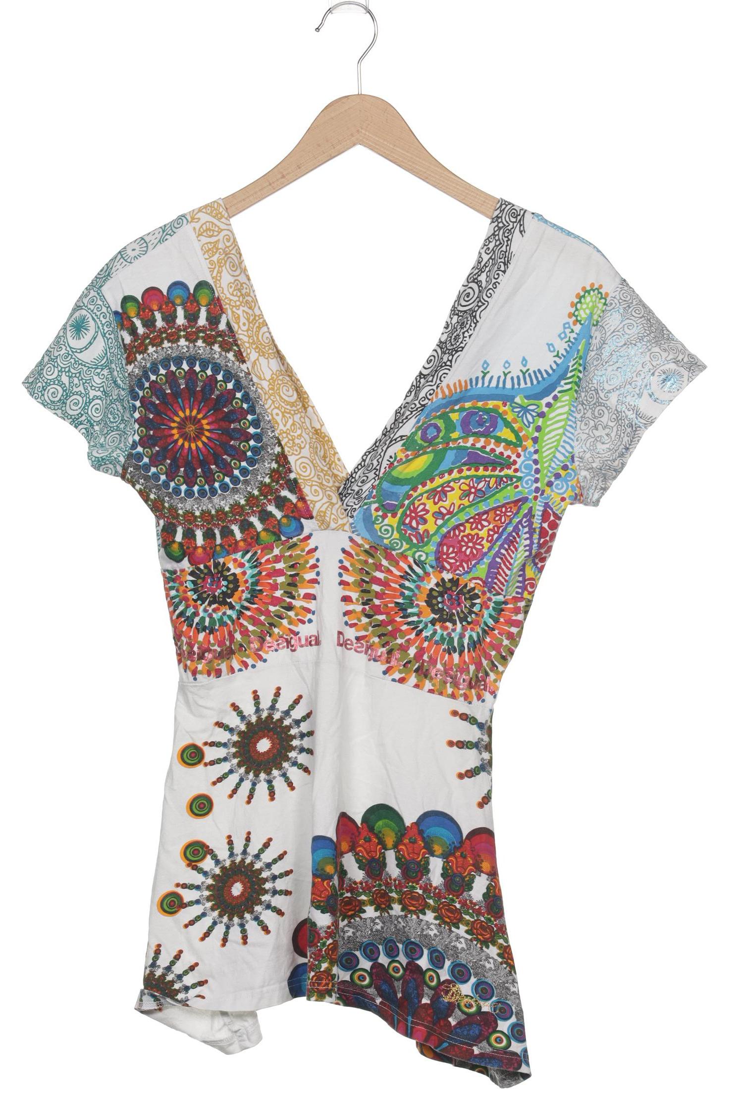 

Desigual Damen T-Shirt, mehrfarbig, Gr. 38