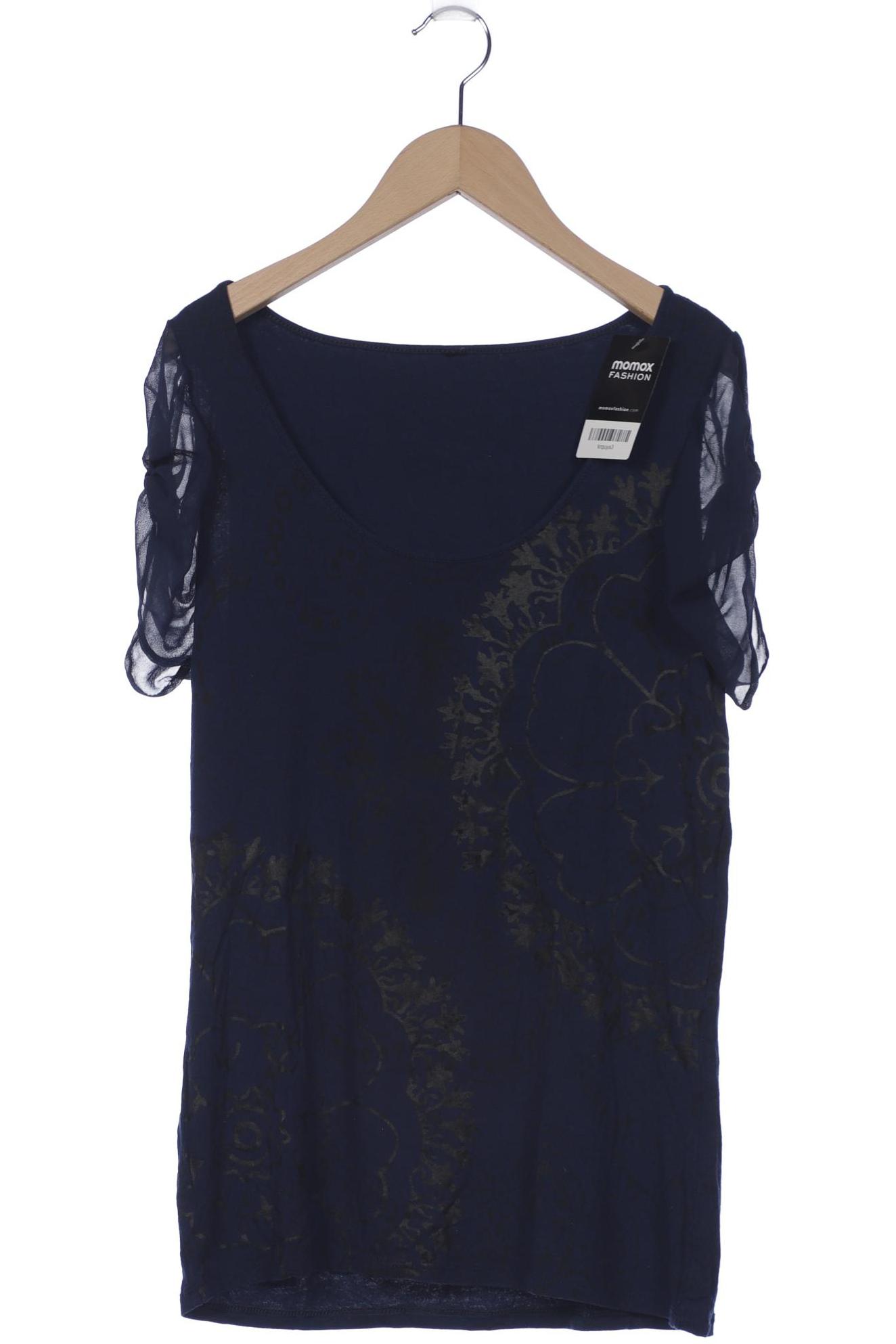 

Desigual Damen T-Shirt, marineblau