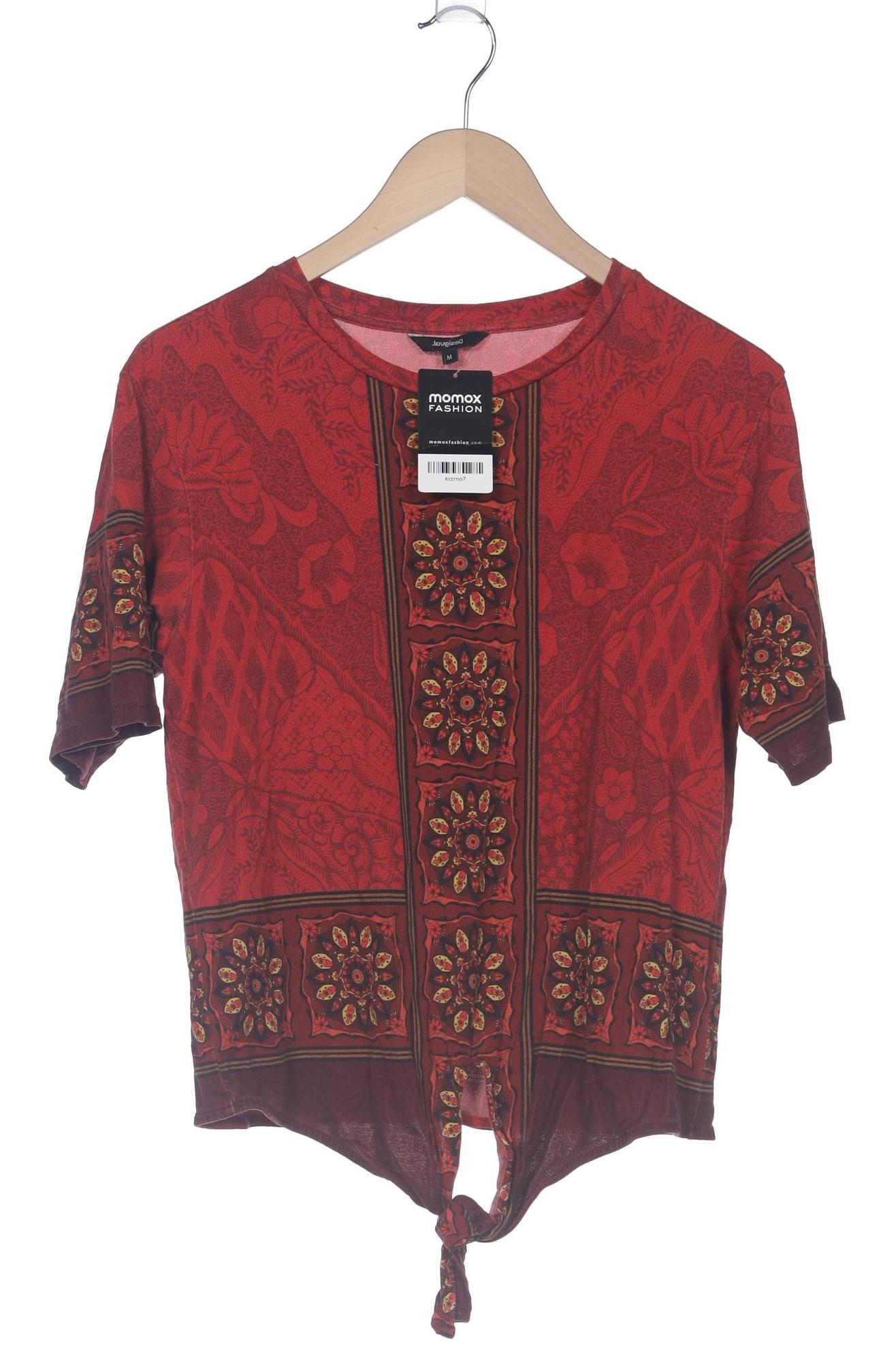 

Desigual Damen T-Shirt, rot, Gr. 38