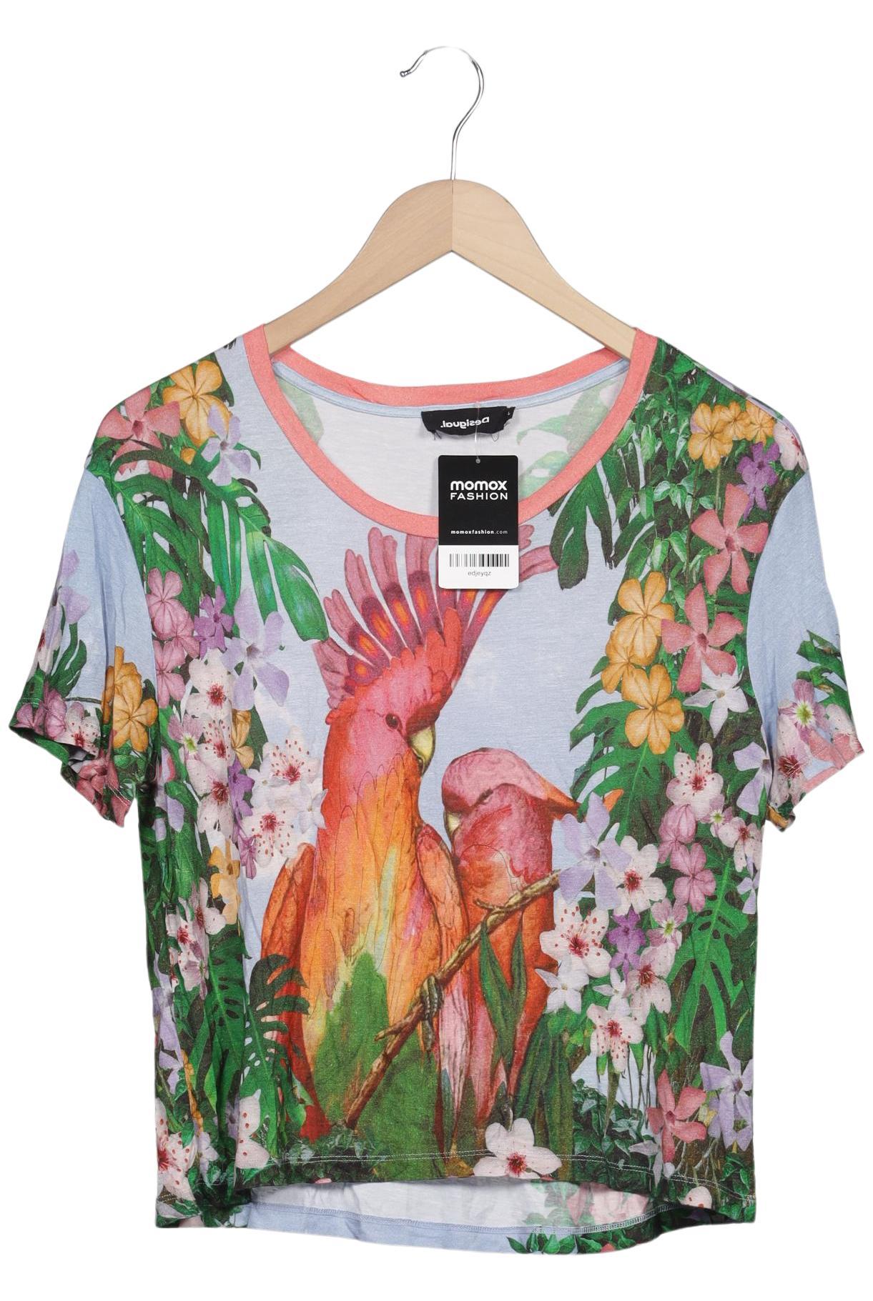 

Desigual Damen T-Shirt, mehrfarbig, Gr. 42