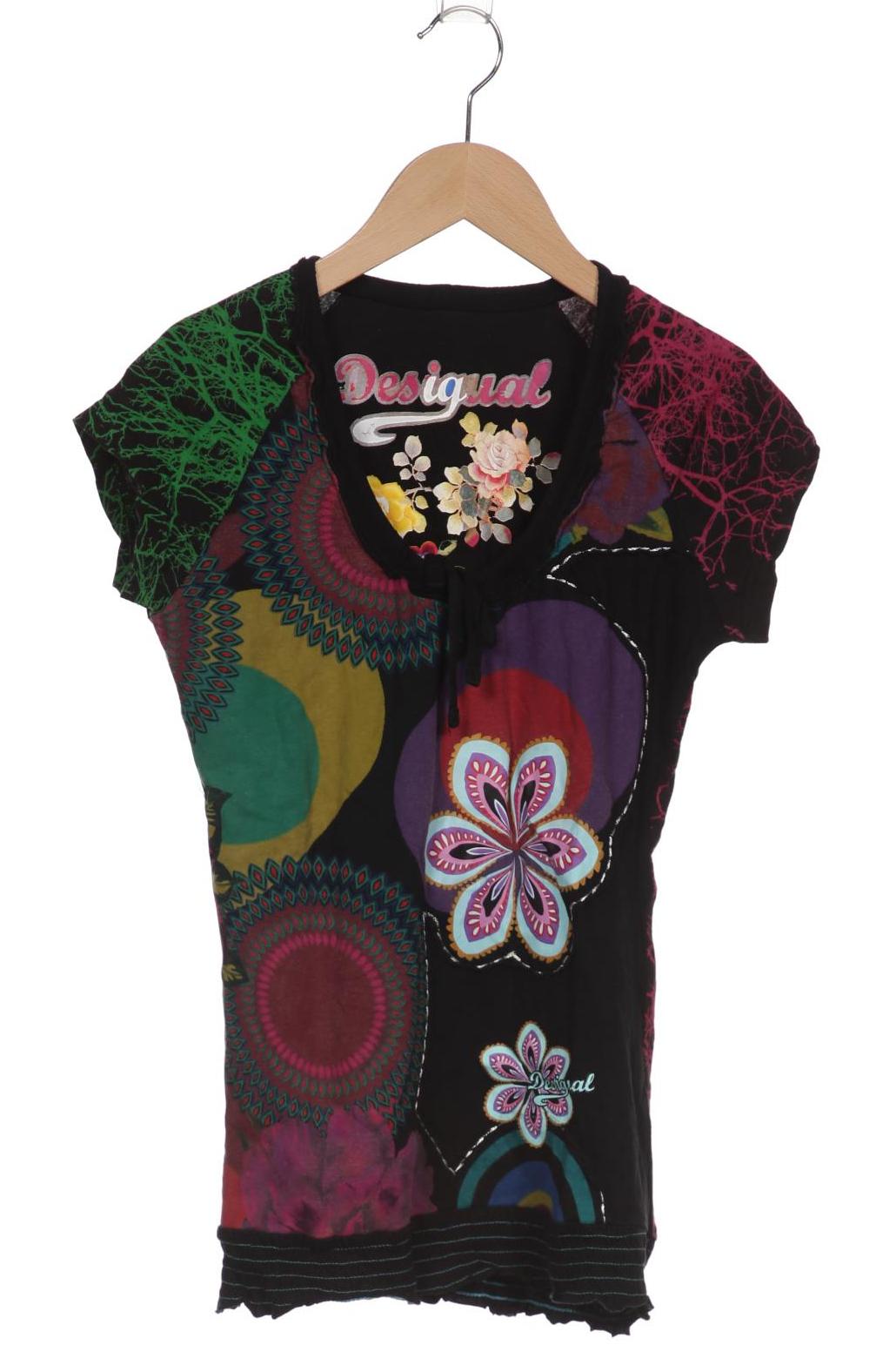 

Desigual Damen T-Shirt, schwarz, Gr. 36