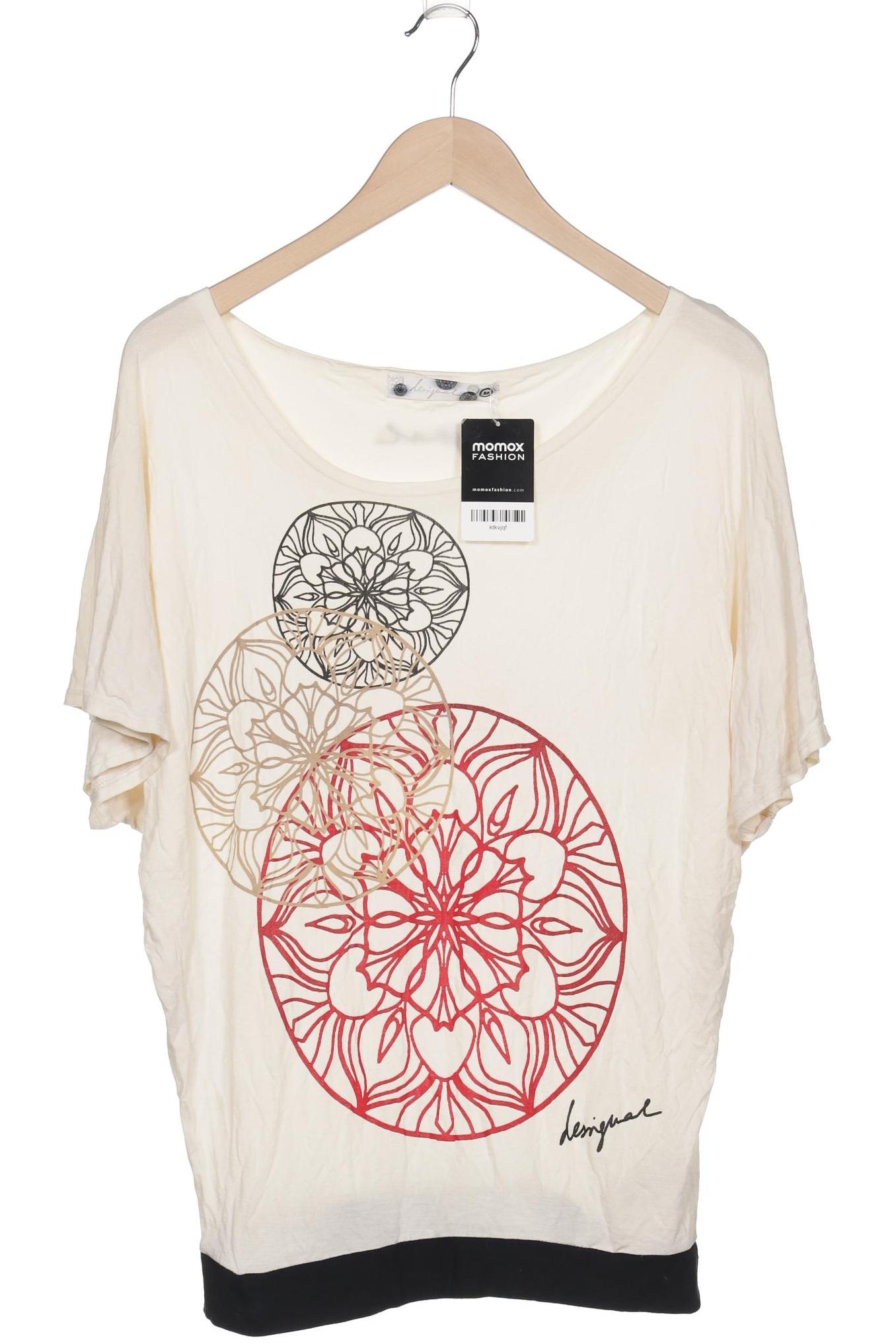 

Desigual Damen T-Shirt, beige, Gr. 38