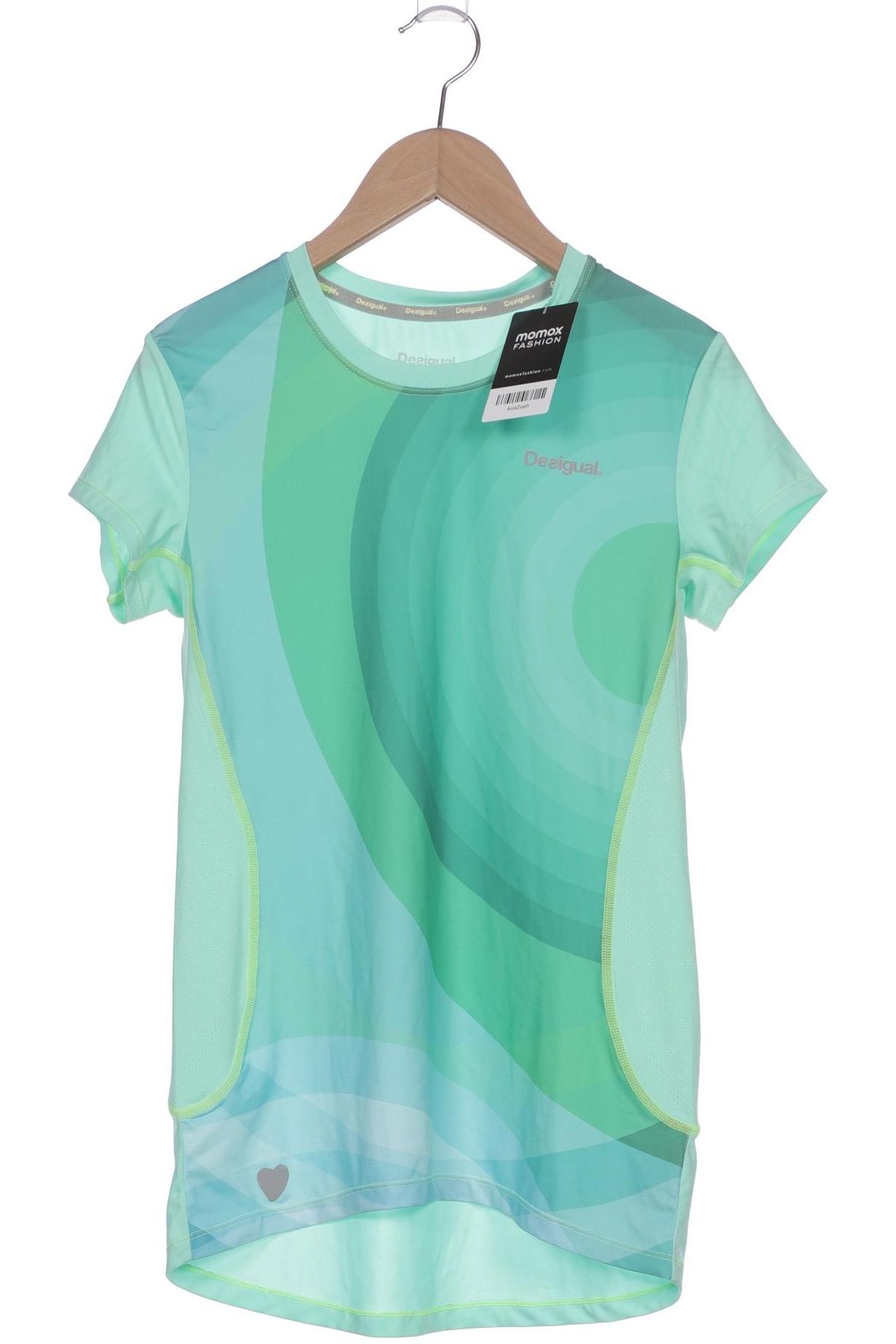 

Desigual Damen T-Shirt, grün, Gr. 34