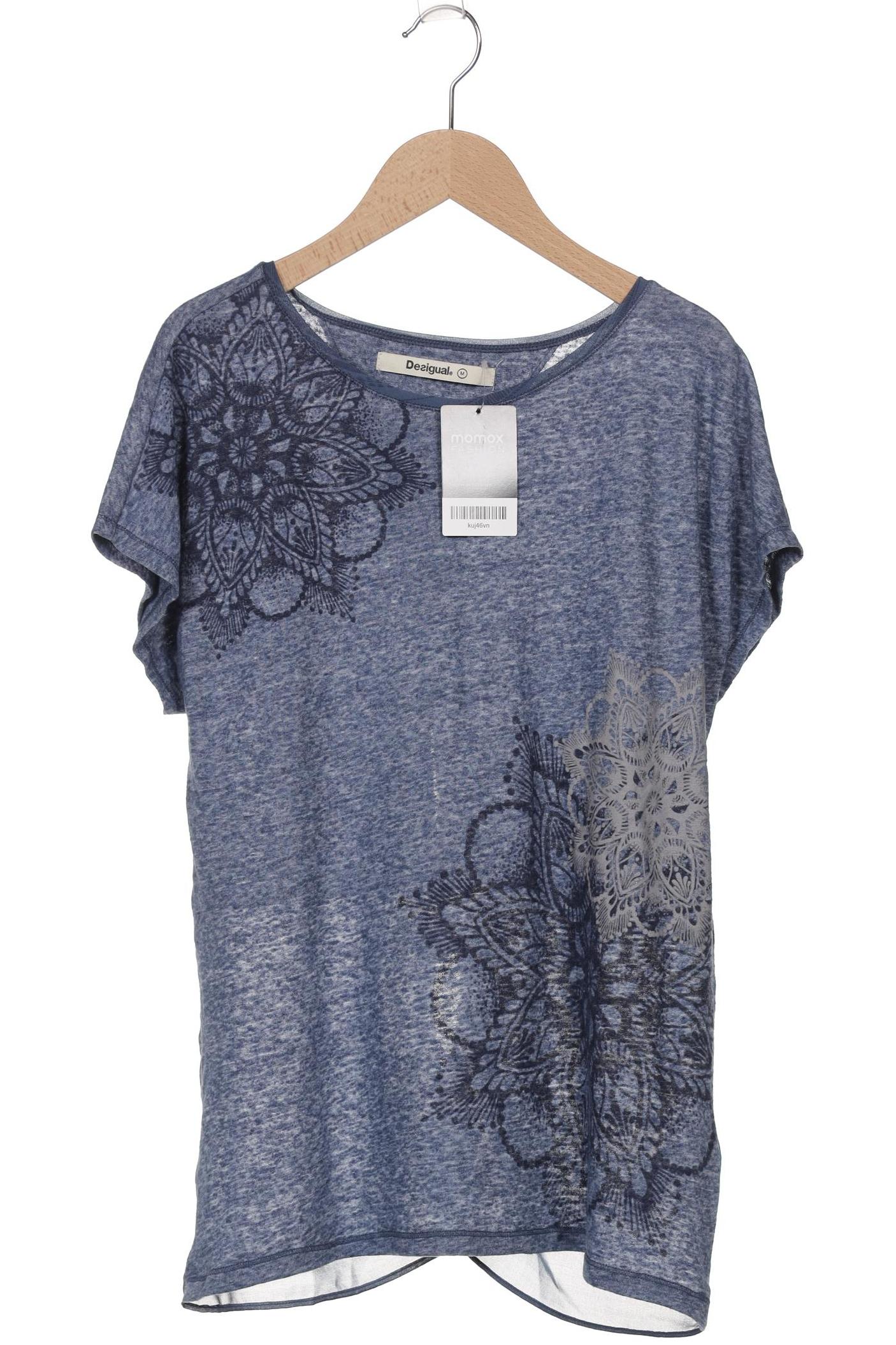 

Desigual Damen T-Shirt, blau, Gr. 38